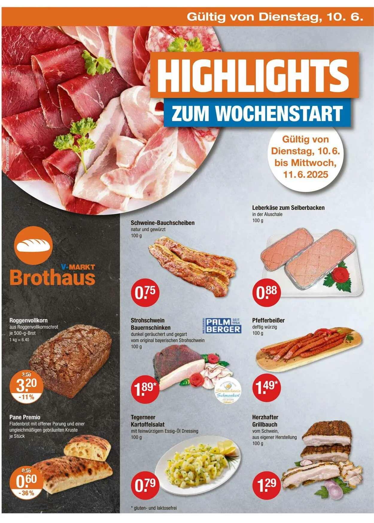 V-Markt Aktueller Prospekt von 5. Juni bis 11. Juni 2025 - Prospekt seite 22