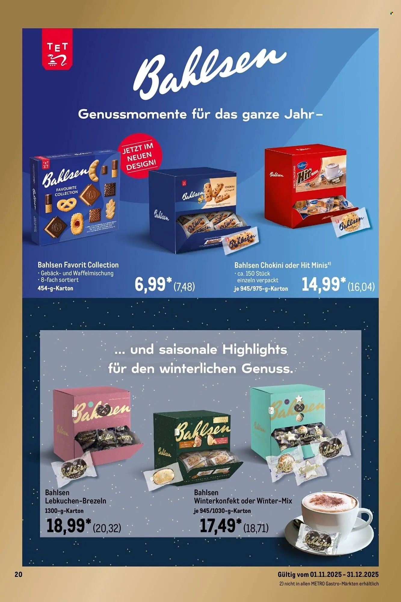 METRO Prospekt von 1. November bis 31. Dezember 2025 - Prospekt seite 20