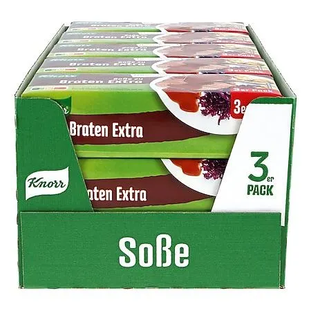 Knorr Bratensauce Extra ergibt 3 x 250 ml, 15er Pack