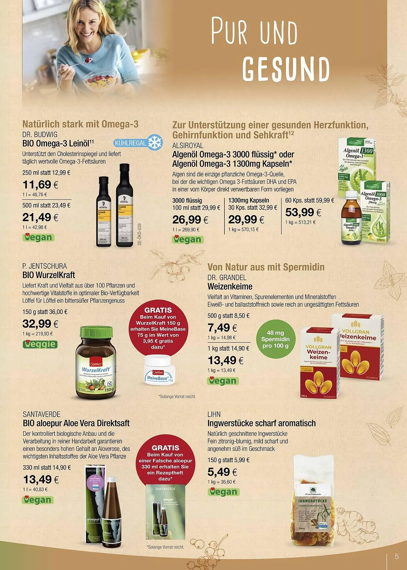 Vitalia Prospekt von 1. Oktober bis 31. Oktober 2025 - Prospekt seite 5