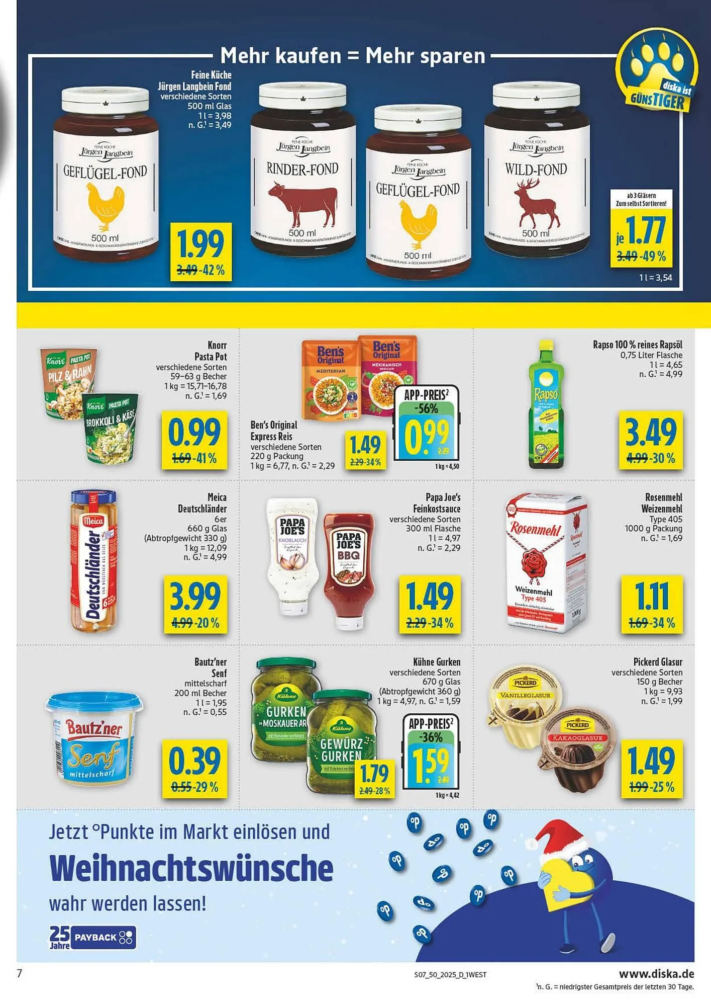 Diska Prospekt von 8. Dezember bis 13. Dezember 2025 - Prospekt seite 7