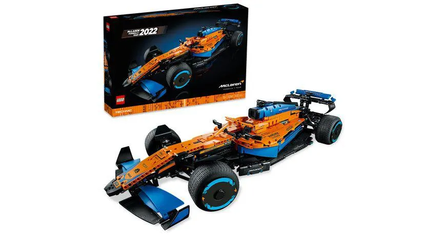 LEGO Technic 42141 McLaren Formel 1 Rennwagen, Modellauto für Erwachsene