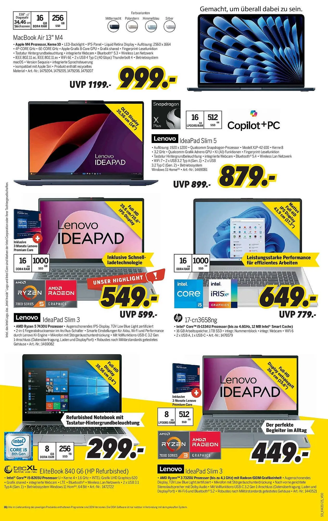 MEDIMAX Prospekt von 8. Mai bis 16. Mai 2025 - Prospekt seite 9