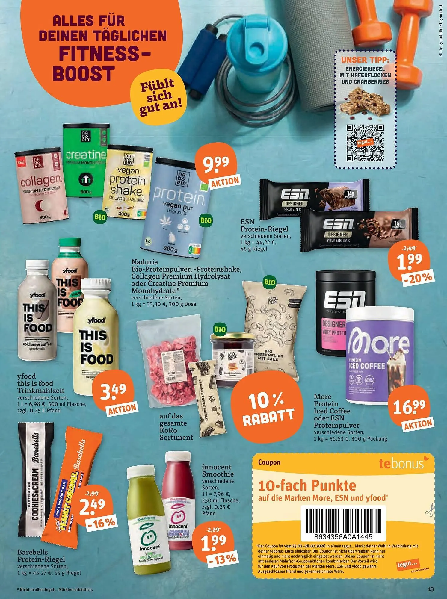 Tegut Prospekt von 23. Februar bis 28. Februar 2026 - Prospekt seite 15