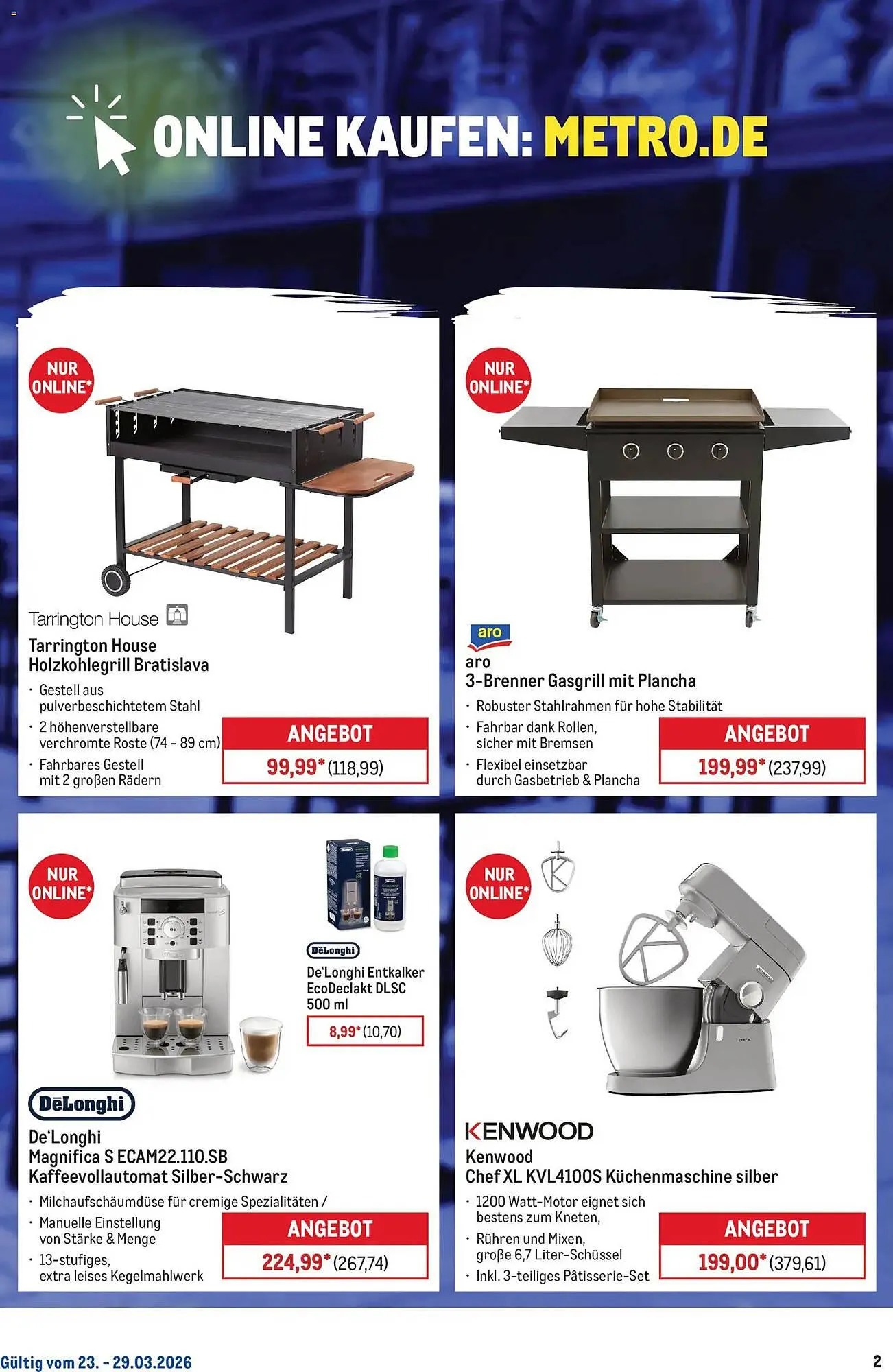 METRO Prospekt von 23. März bis 29. März 2026 - Prospekt seite 2