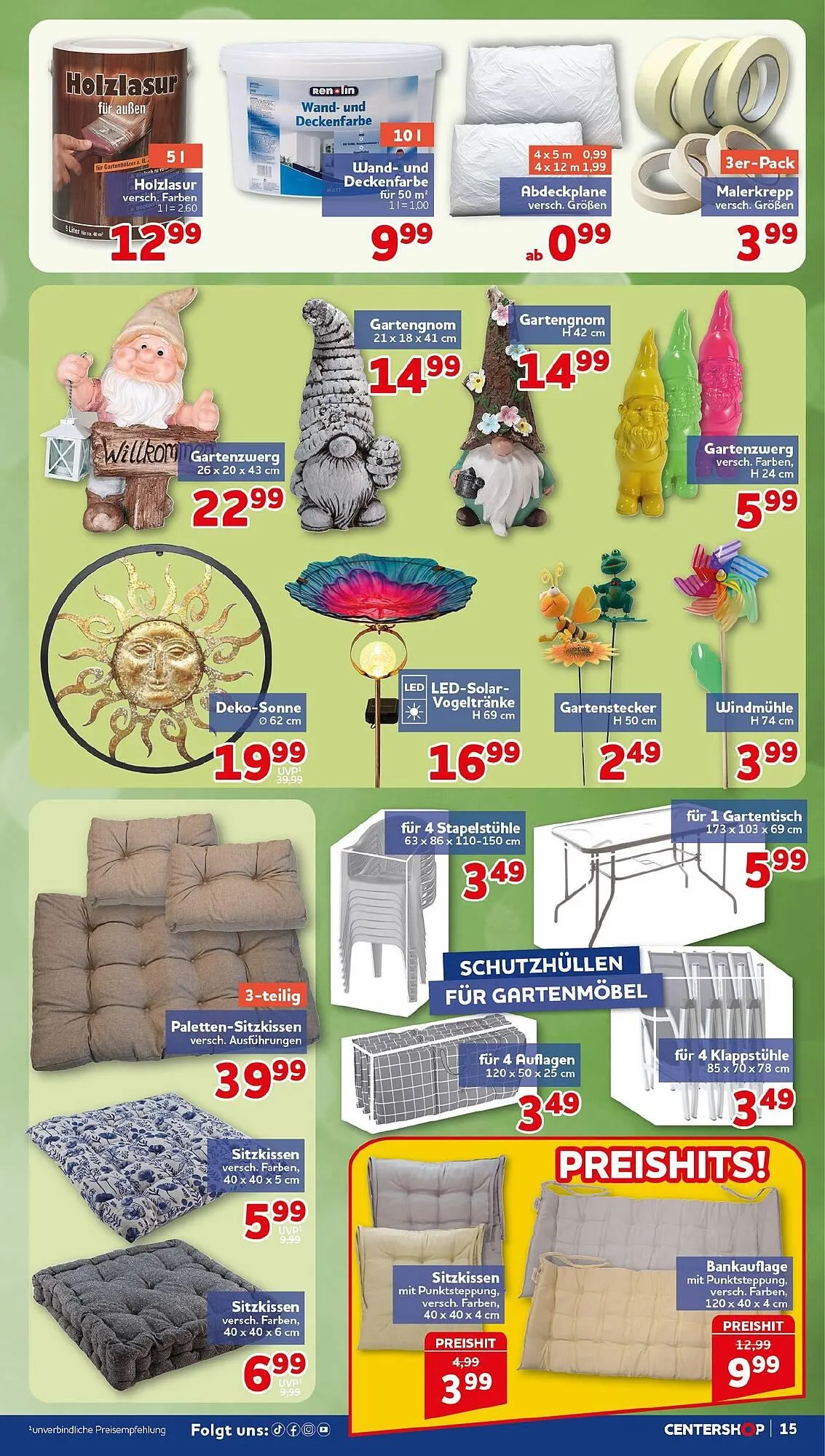 CENTERSHOP Prospekt von 27. April bis 2. Mai 2026 - Prospekt seite 15