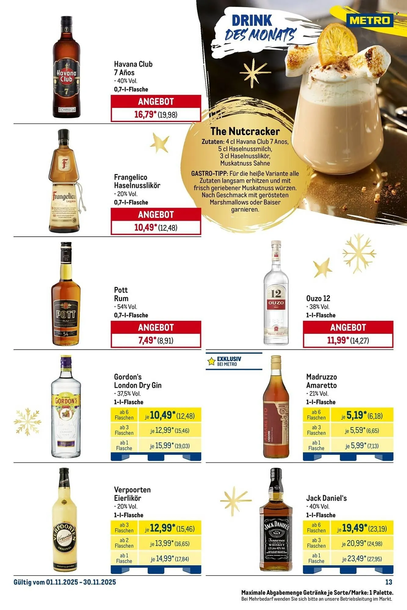 METRO Prospekt von 1. November bis 30. November 2025 - Prospekt seite 13