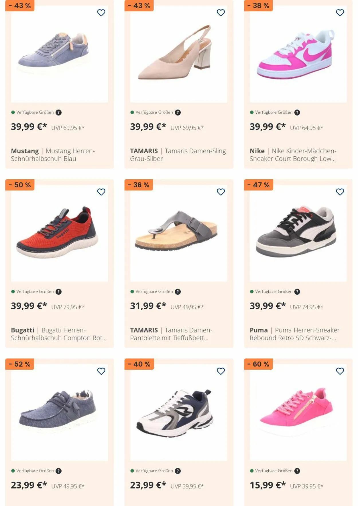 SCHUH OKAY Aktueller Prospekt von 11. August bis 20. August 2025 - Prospekt seite 38