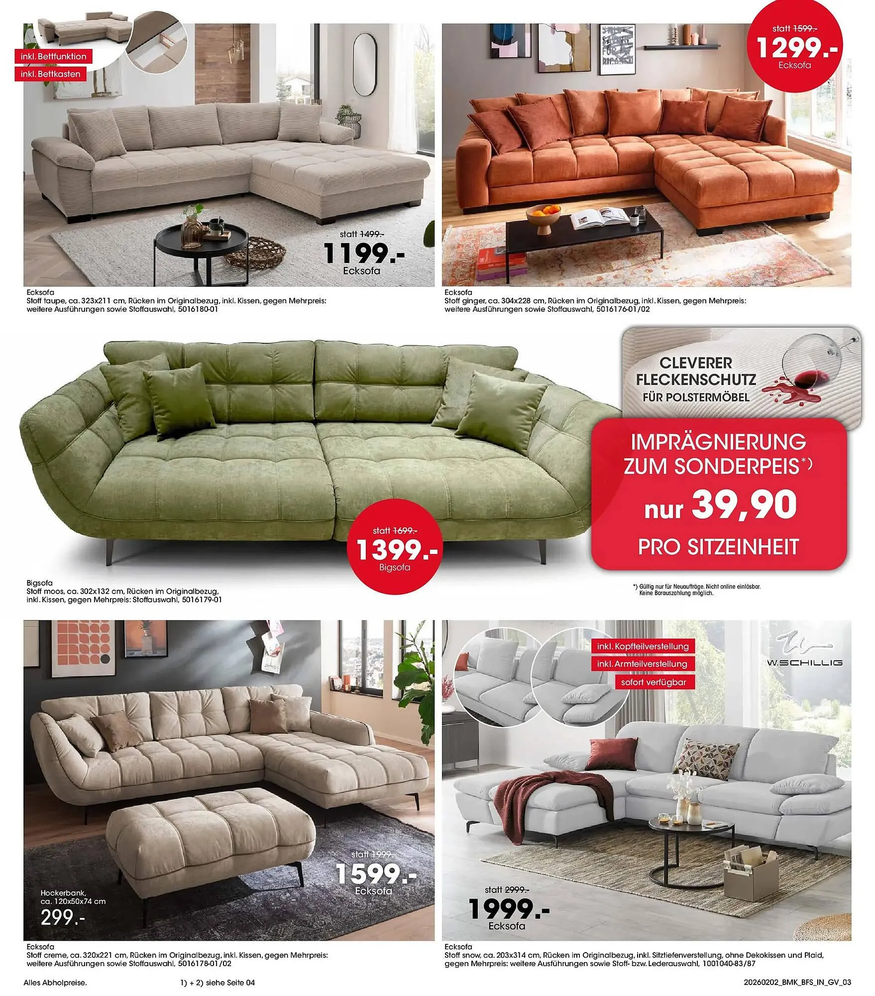 Möbel Martin Prospekt von 1. Februar bis 28. Februar 2026 - Prospekt seite 3