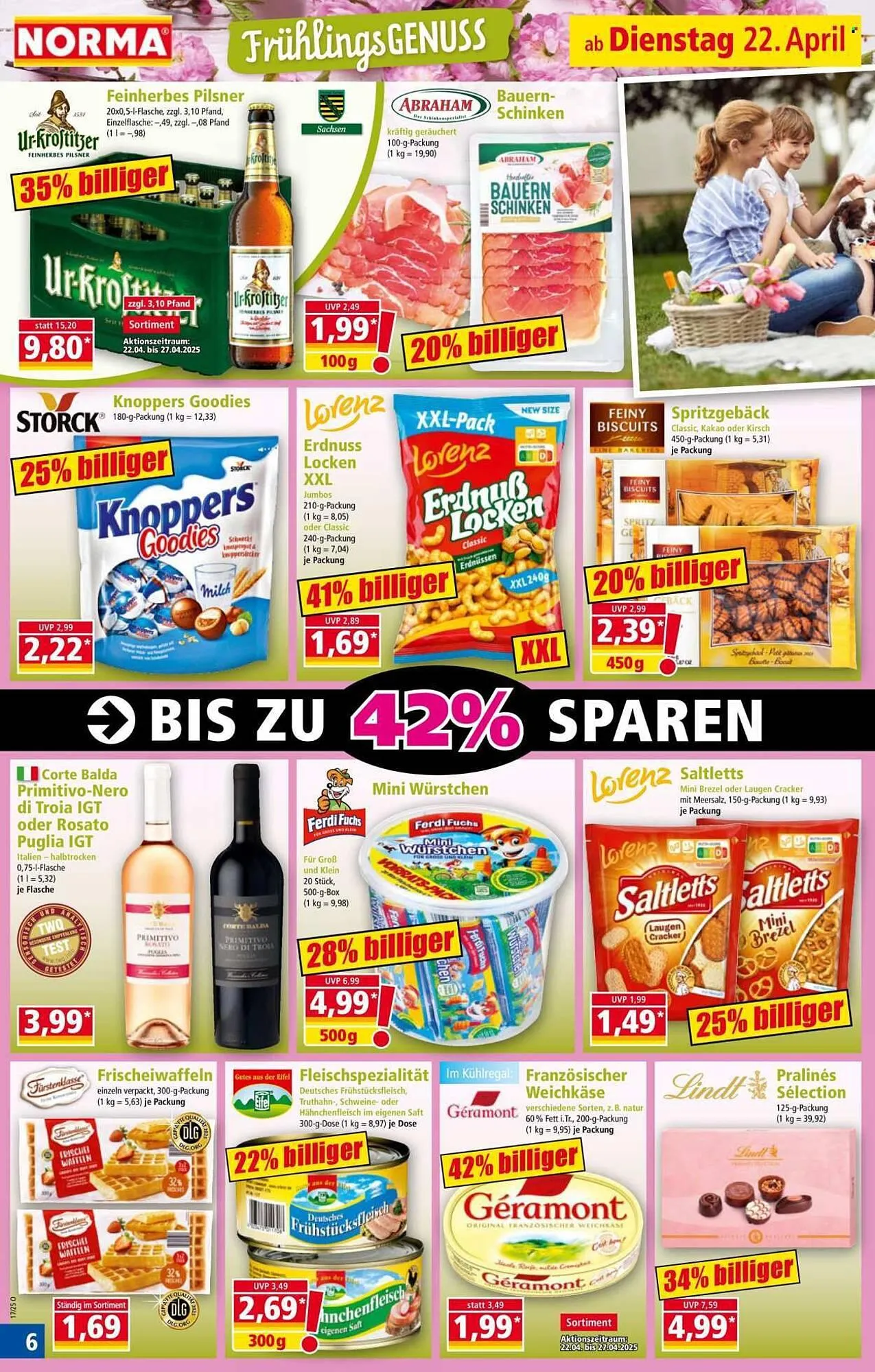 Norma Prospekt von 22. April bis 27. April 2025 - Prospekt seite 6