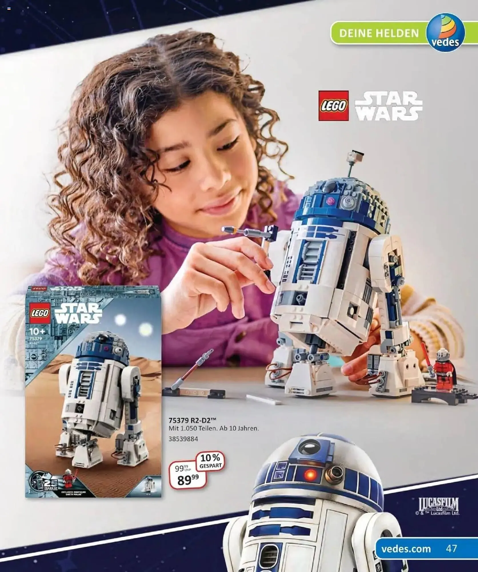 Vedes Prospekt von 29. September bis 6. Januar 2026 - Prospekt seite 47