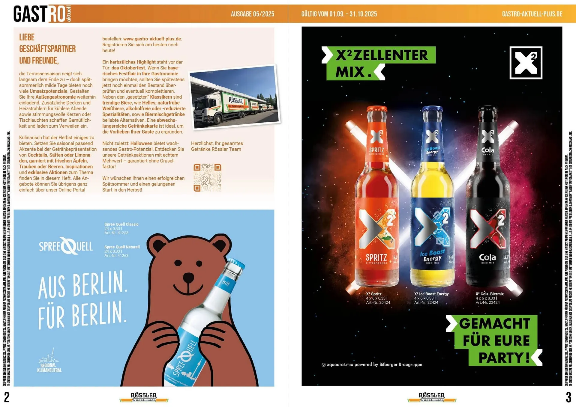 Getränke Rössler Prospekt von 1. Oktober bis 31. Oktober 2025 - Prospekt seite 2