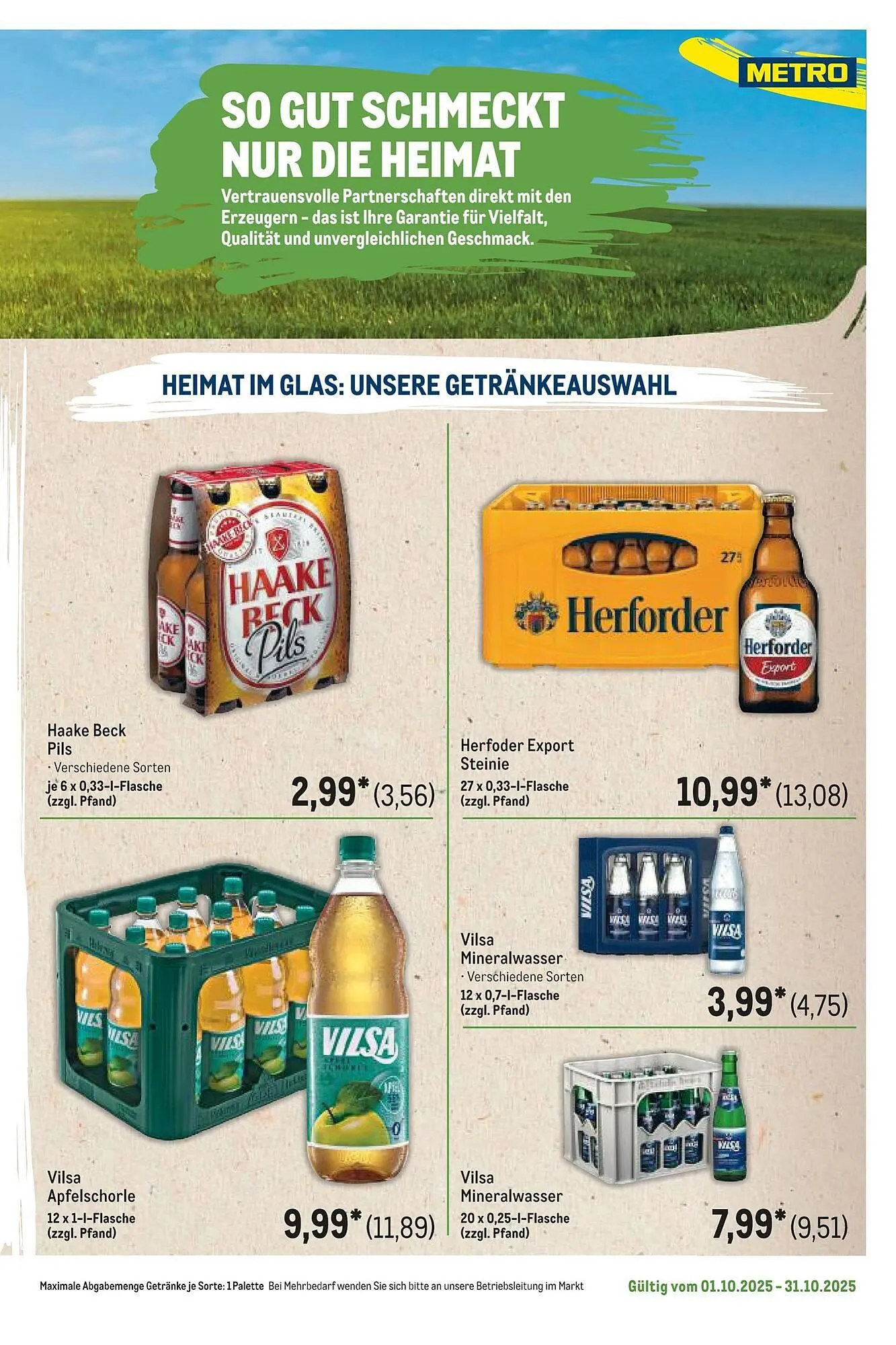 METRO Prospekt von 1. Oktober bis 31. Oktober 2025 - Prospekt seite 47