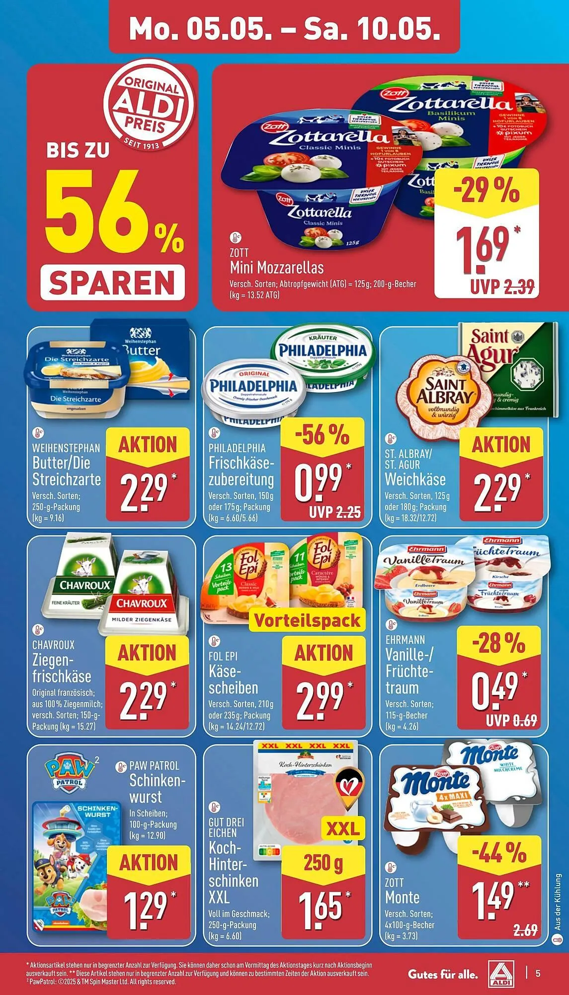 Aldi Nord Prospekt von 5. Mai bis 11. Mai 2025 - Prospekt seite 5