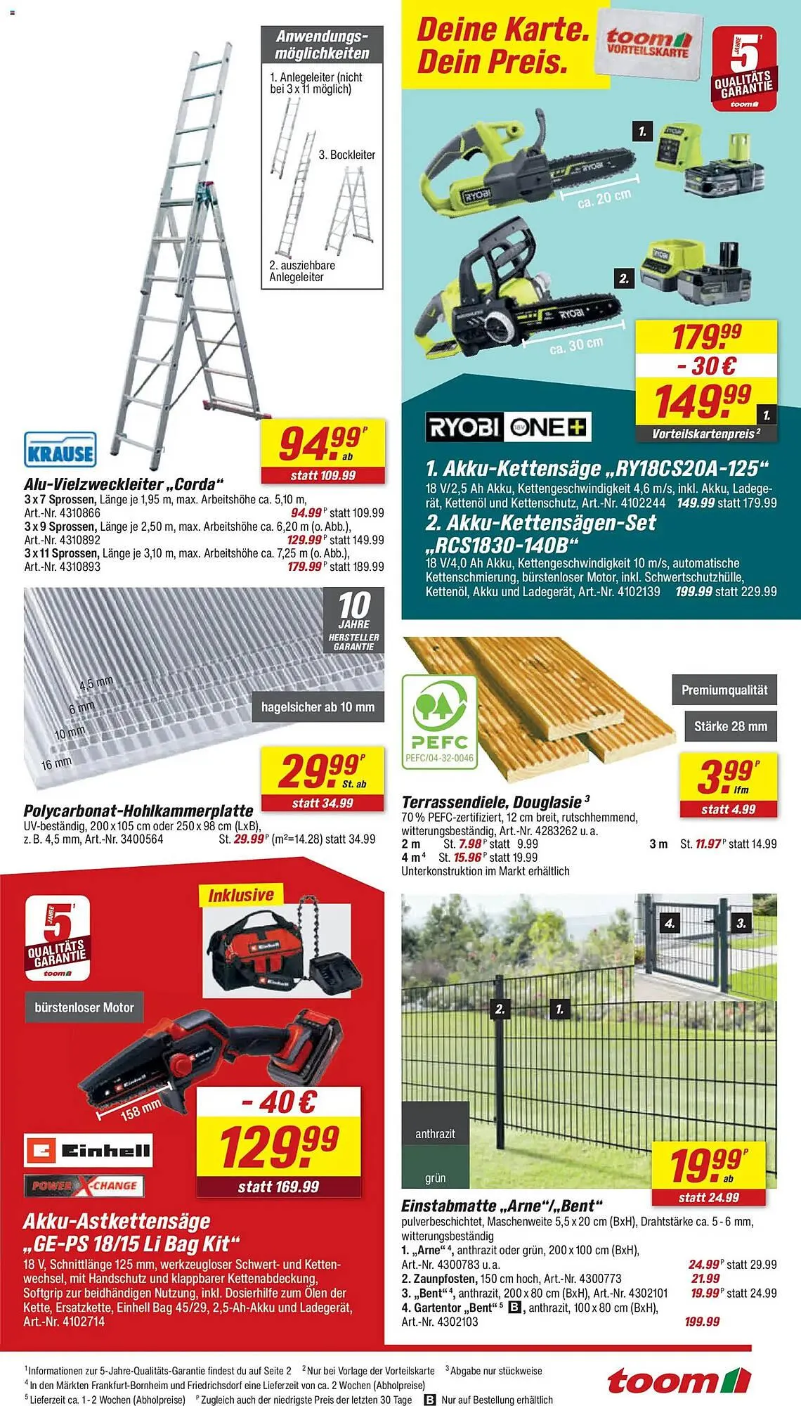 Toom Baumarkt Prospekt von 1. November bis 7. November 2025 - Prospekt seite 5