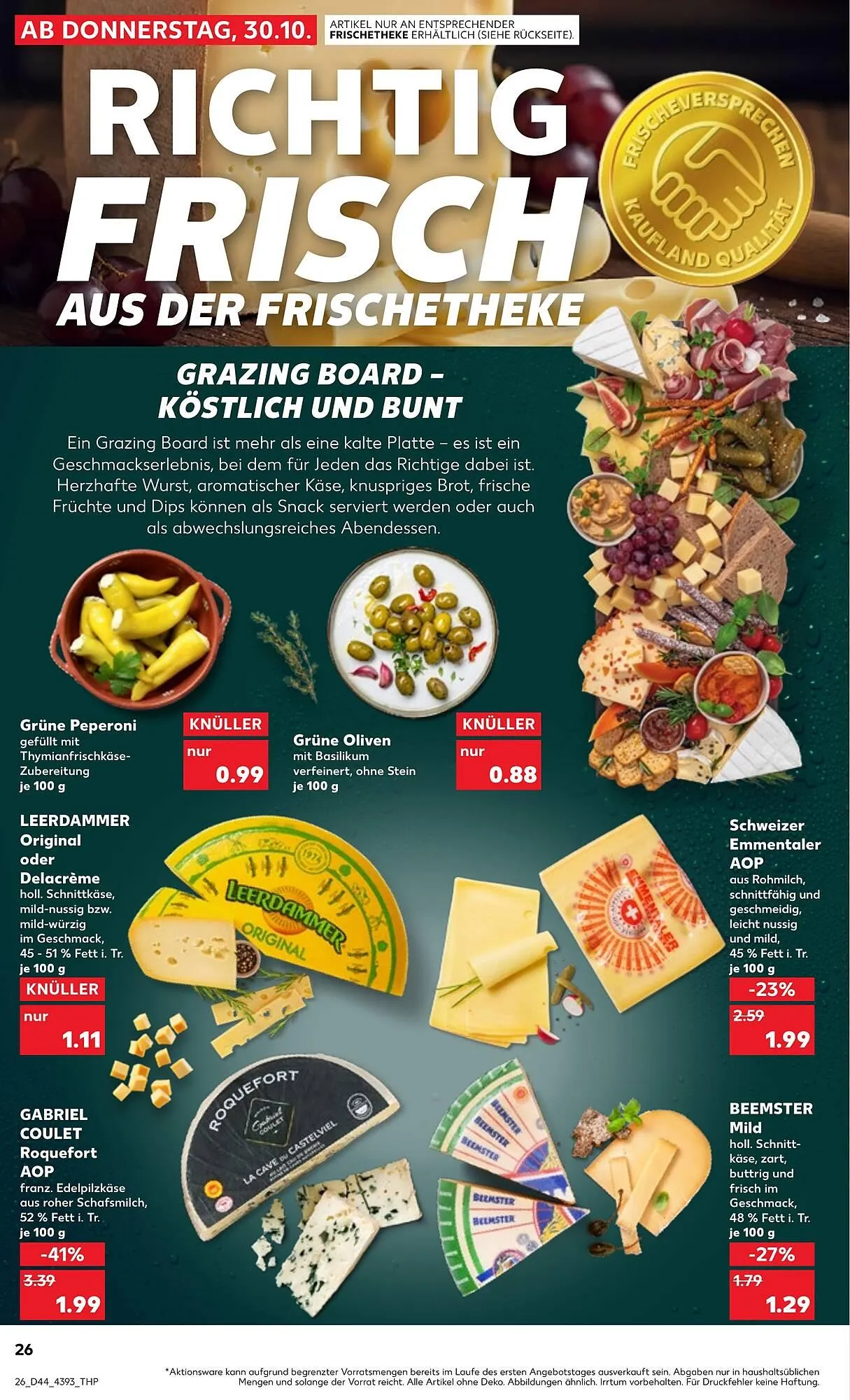 Kaufland Prospekt von 30. Oktober bis 5. November 2025 - Prospekt seite 26