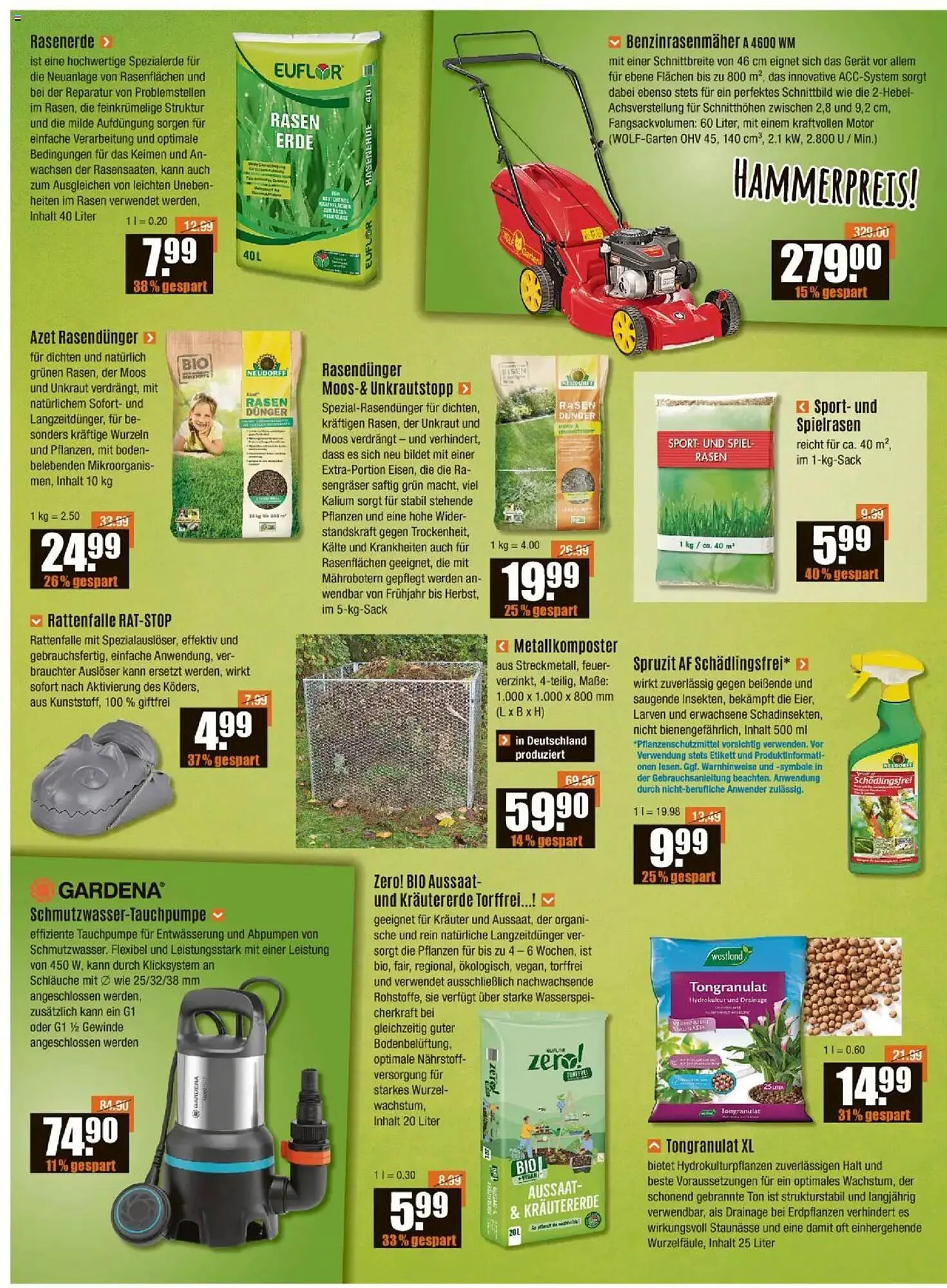 V Baumarkt Prospekt von 3. April bis 9. April 2025 - Prospekt seite 4