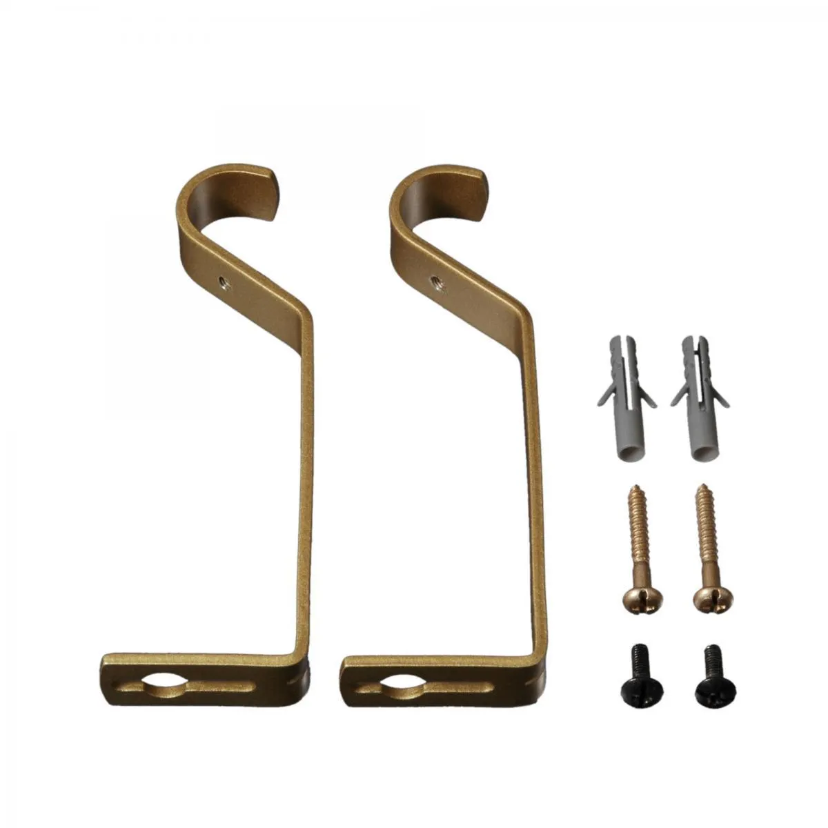 Träger 12 cm goldmatt 2 Stück