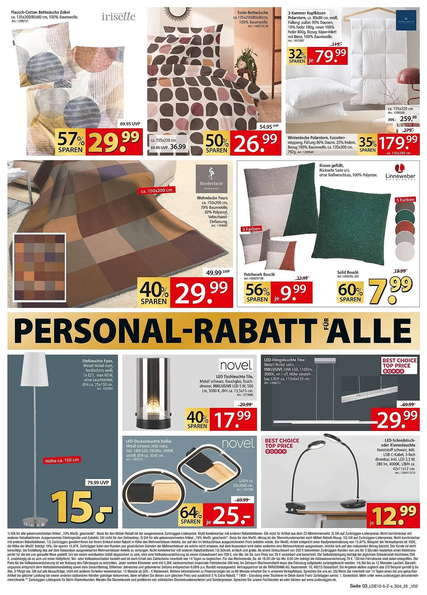 Zurbrüggen Prospekt von 1. November bis 8. November 2025 - Prospekt seite 3