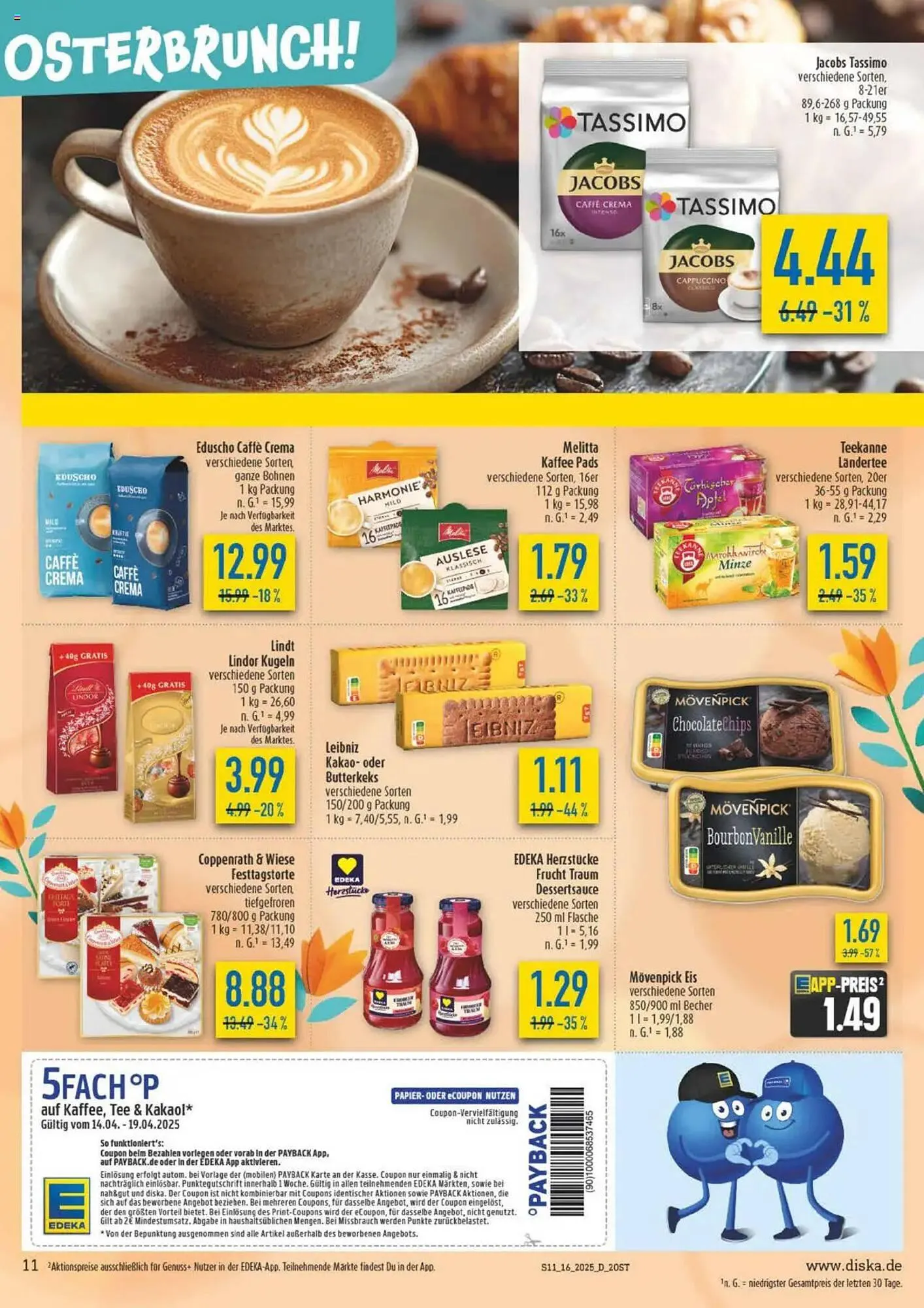 diska Prospekt von 14. April bis 19. April 2025 - Prospekt seite 11