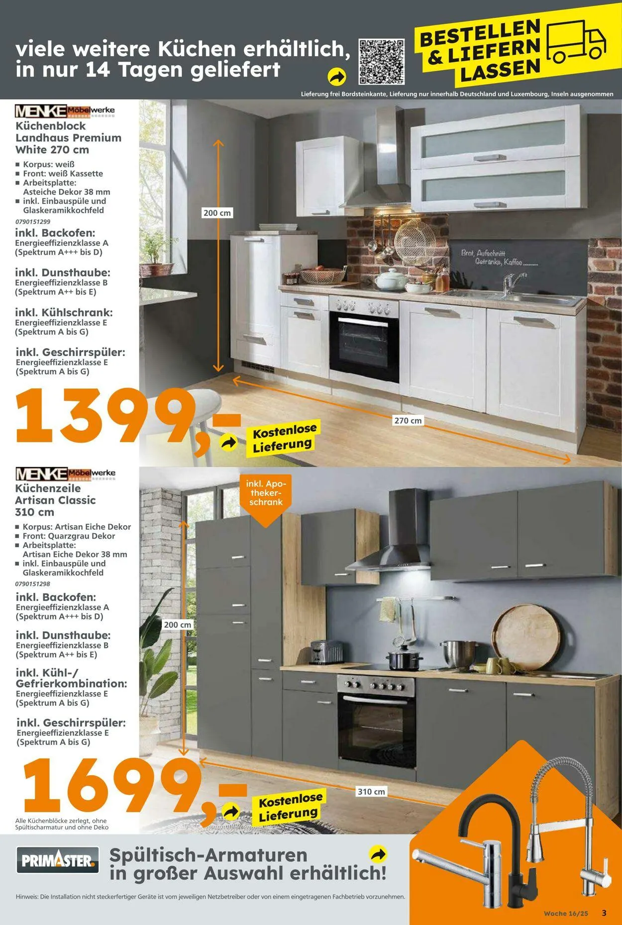 Globus Baumarkt Aktueller Prospekt von 13. April bis 19. April 2025 - Prospekt seite 3