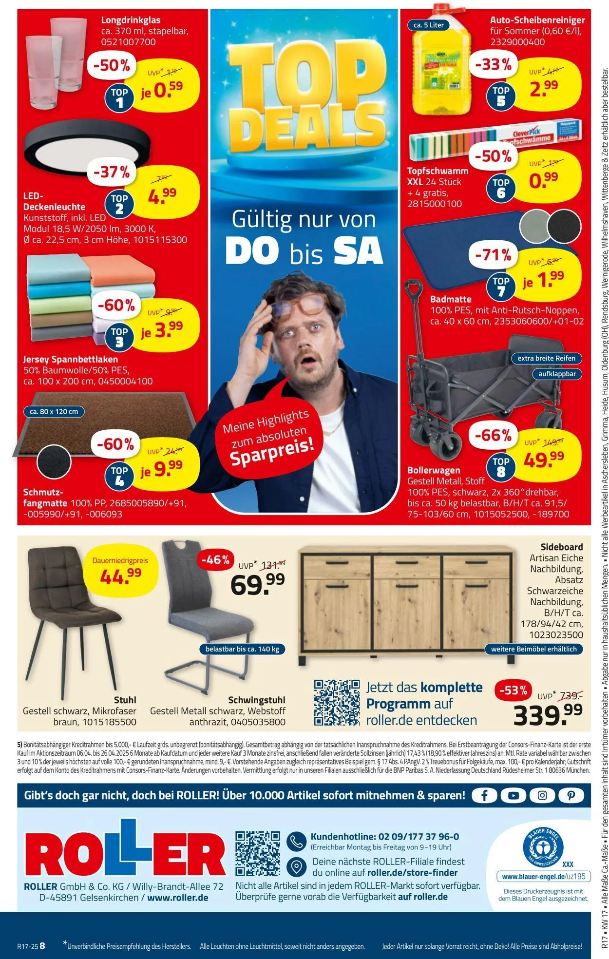 Roller Aktueller Prospekt von 20. April bis 26. April 2025 - Prospekt seite 11