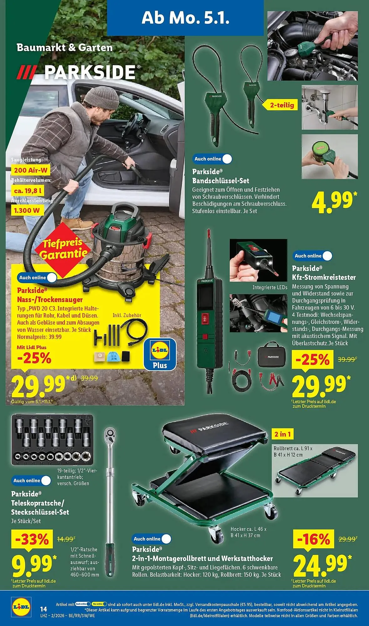 Lidl Prospekt von 4. Januar bis 10. Januar 2026 - Prospekt seite 22