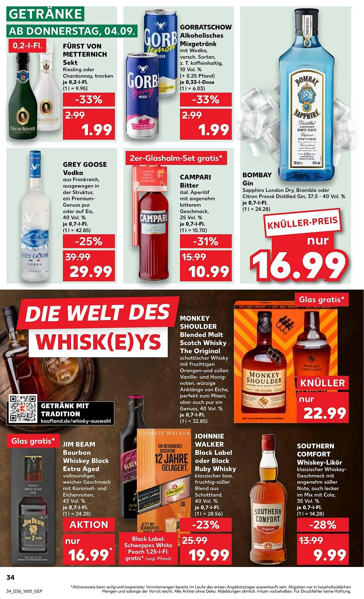 Kaufland Prospekt von 4. September bis 10. September 2025 - Prospekt seite 34