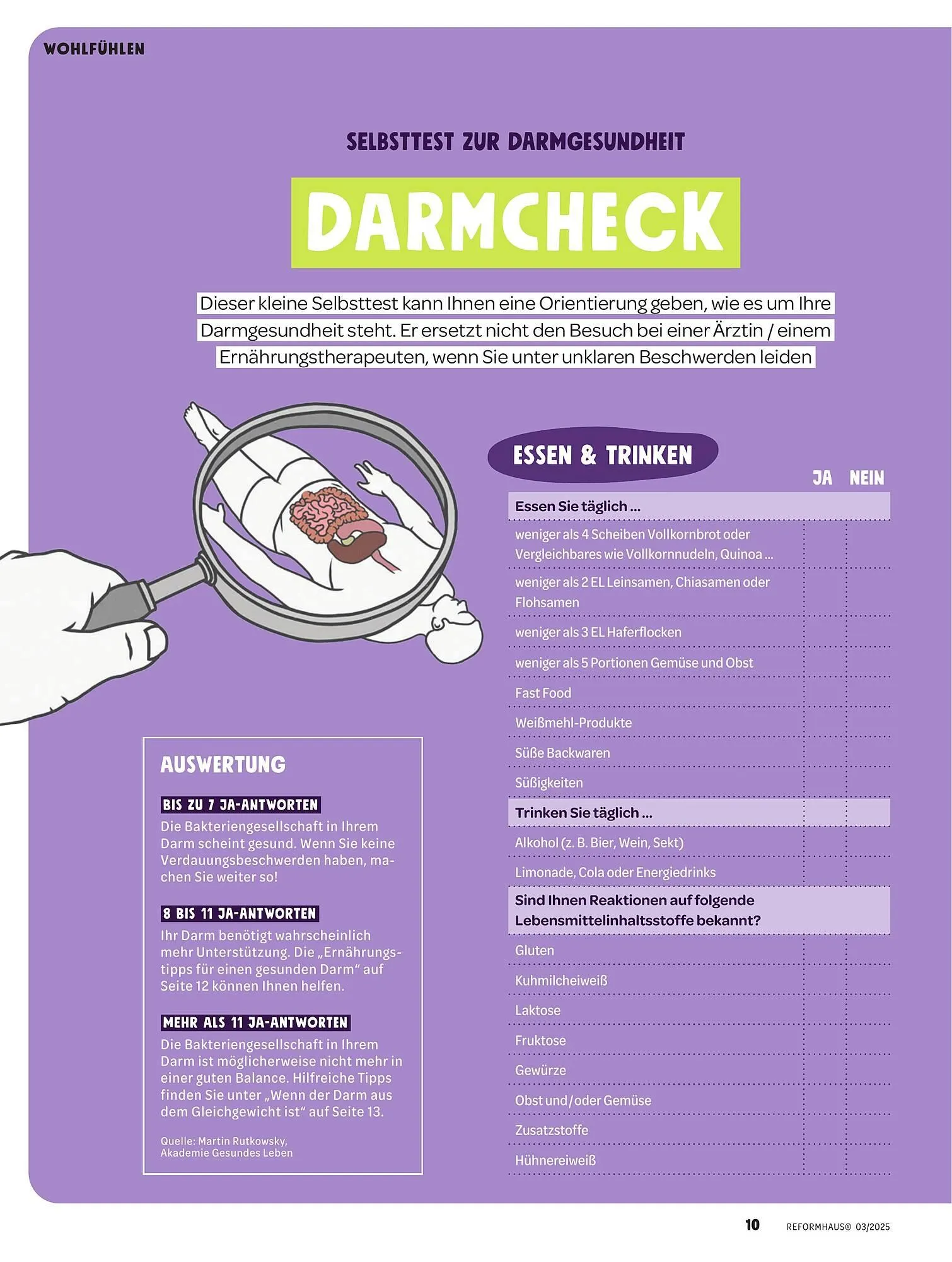 Reformhaus Prospekt von 1. März bis 31. März 2025 - Prospekt seite 10