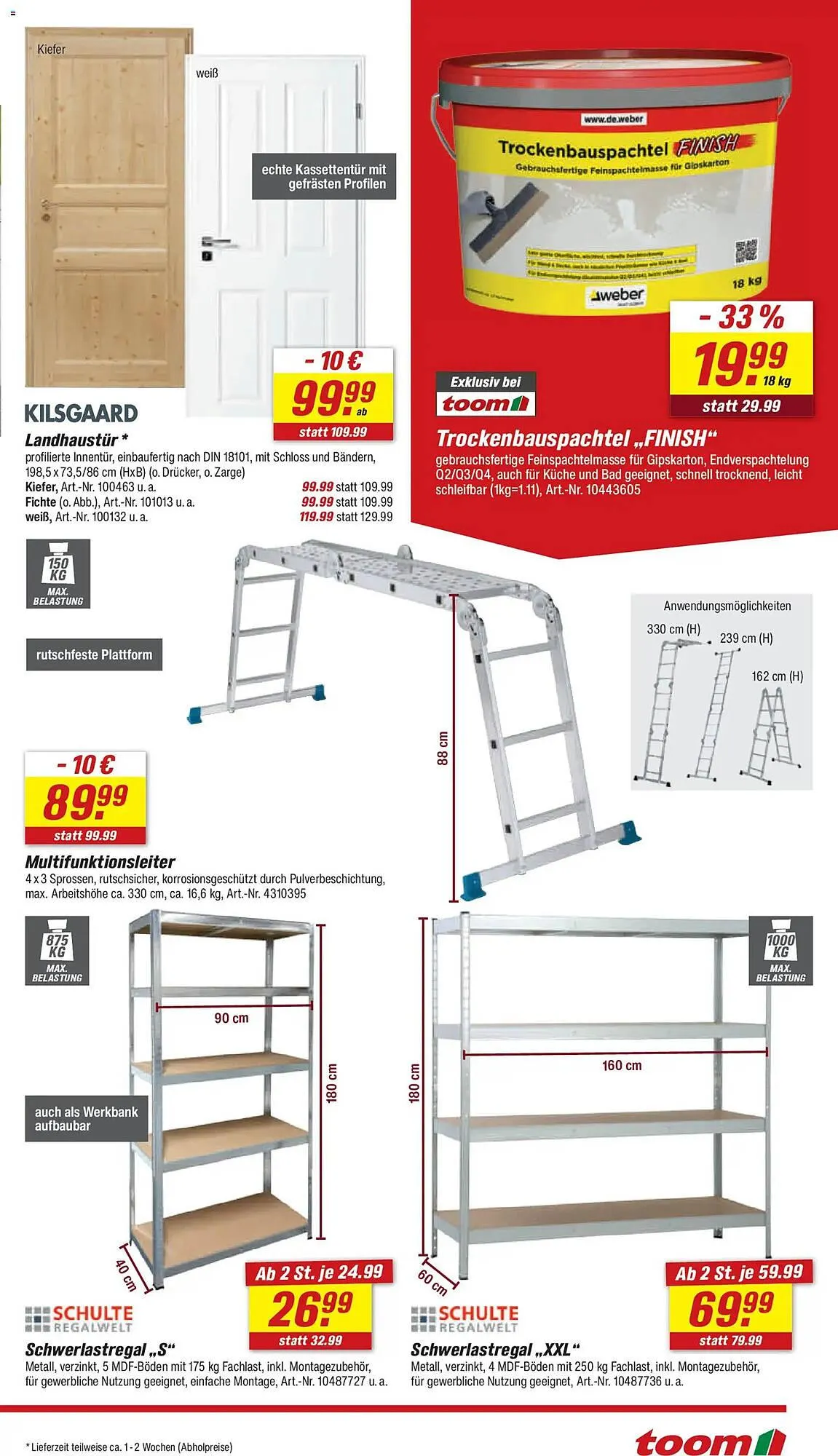 Toom Baumarkt Prospekt von 21. März bis 27. März 2026 - Prospekt seite 17