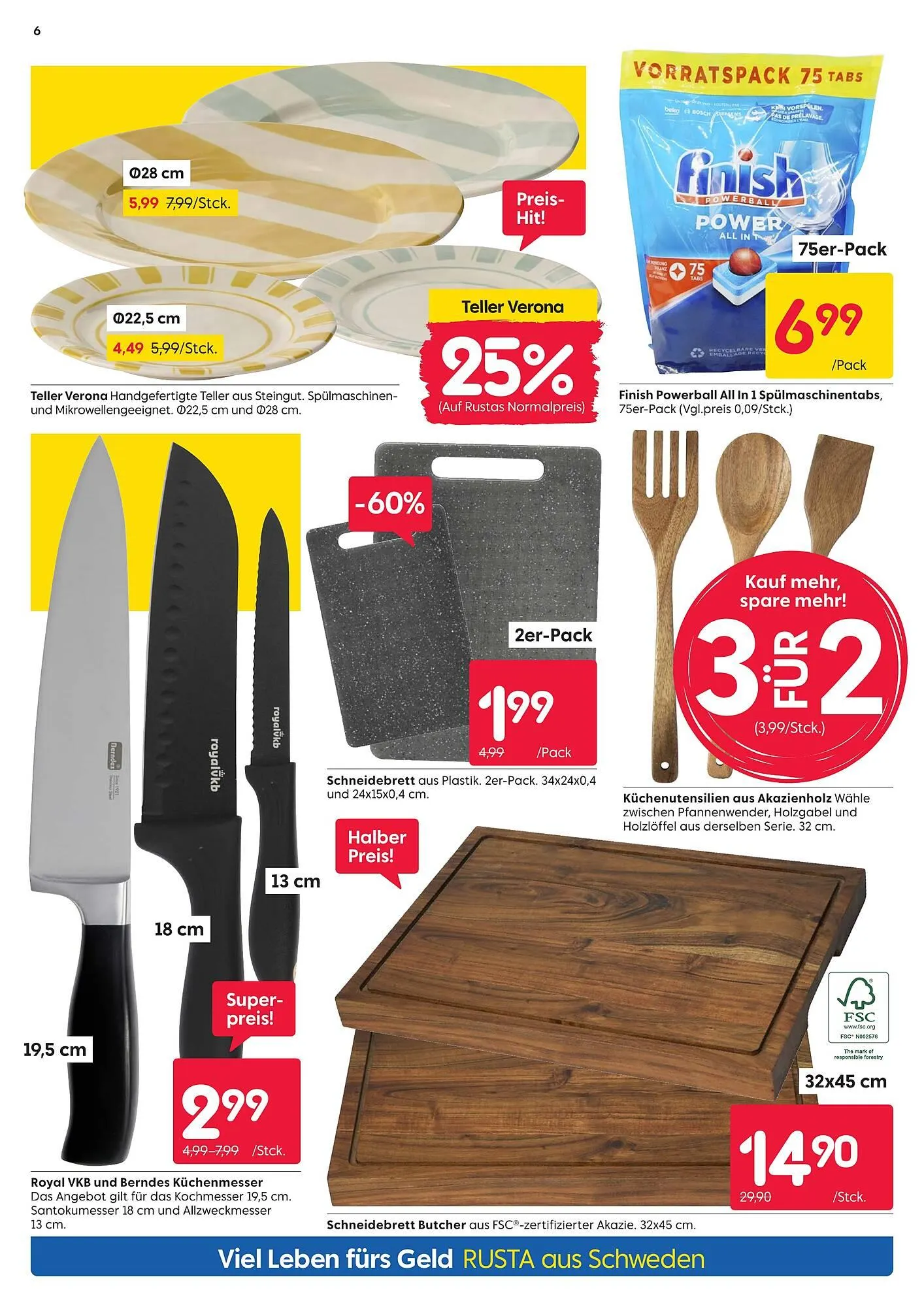 Rusta Prospekt von 26. Juli bis 1. August 2025 - Prospekt seite 6