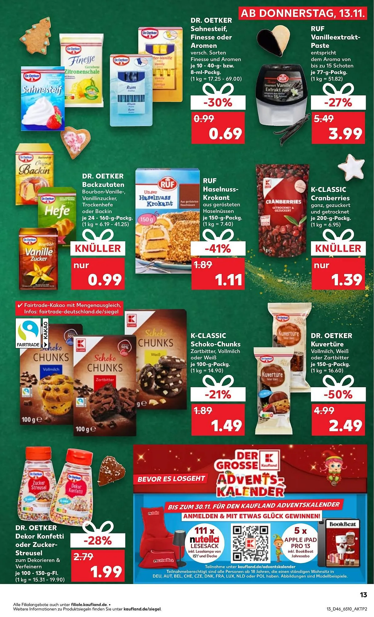 Kaufland Prospekt von 13. November bis 19. November 2025 - Prospekt seite 13