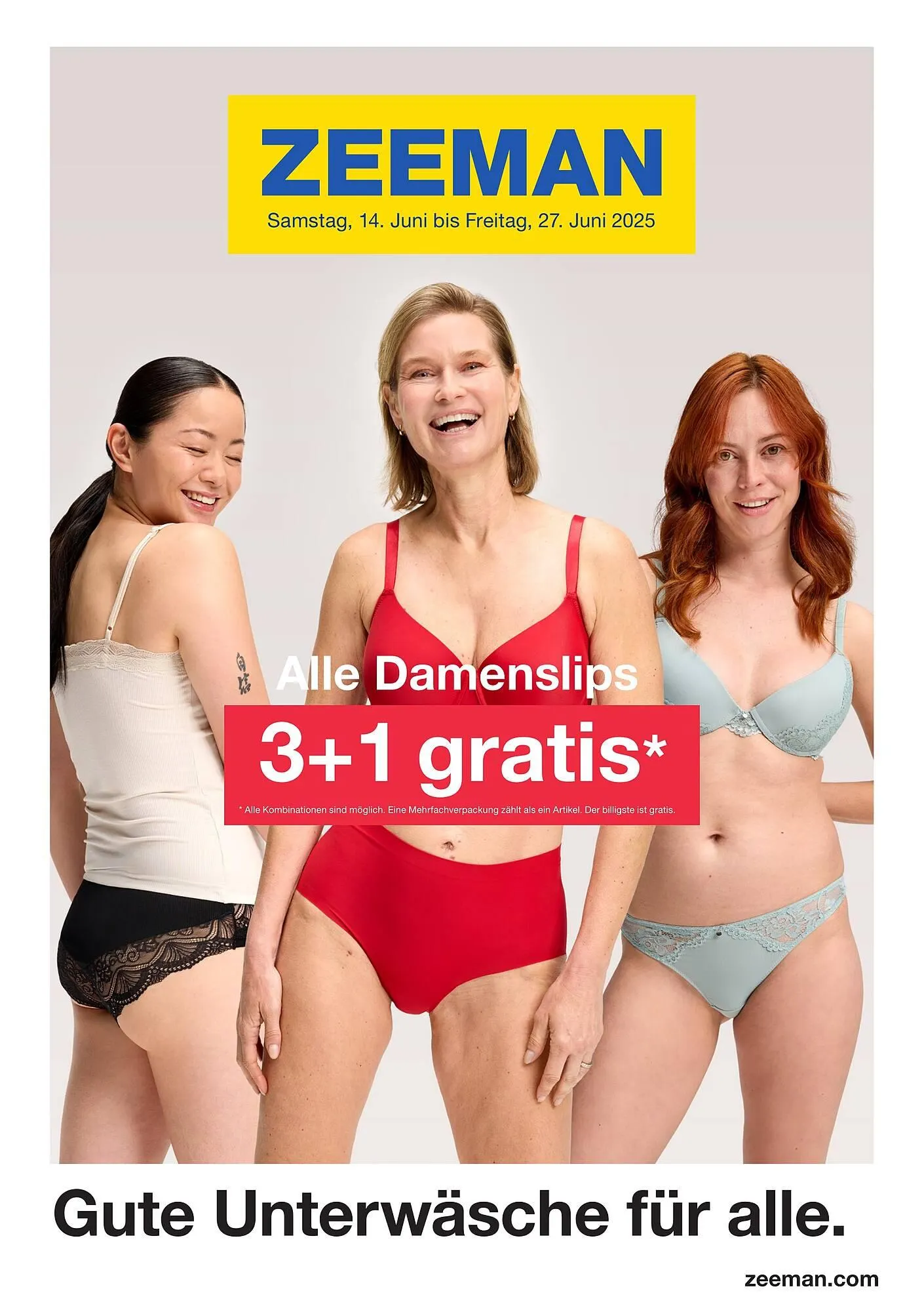 Zeeman Prospekt von 14. Juni bis 20. Juni 2025 - Prospekt seite 1