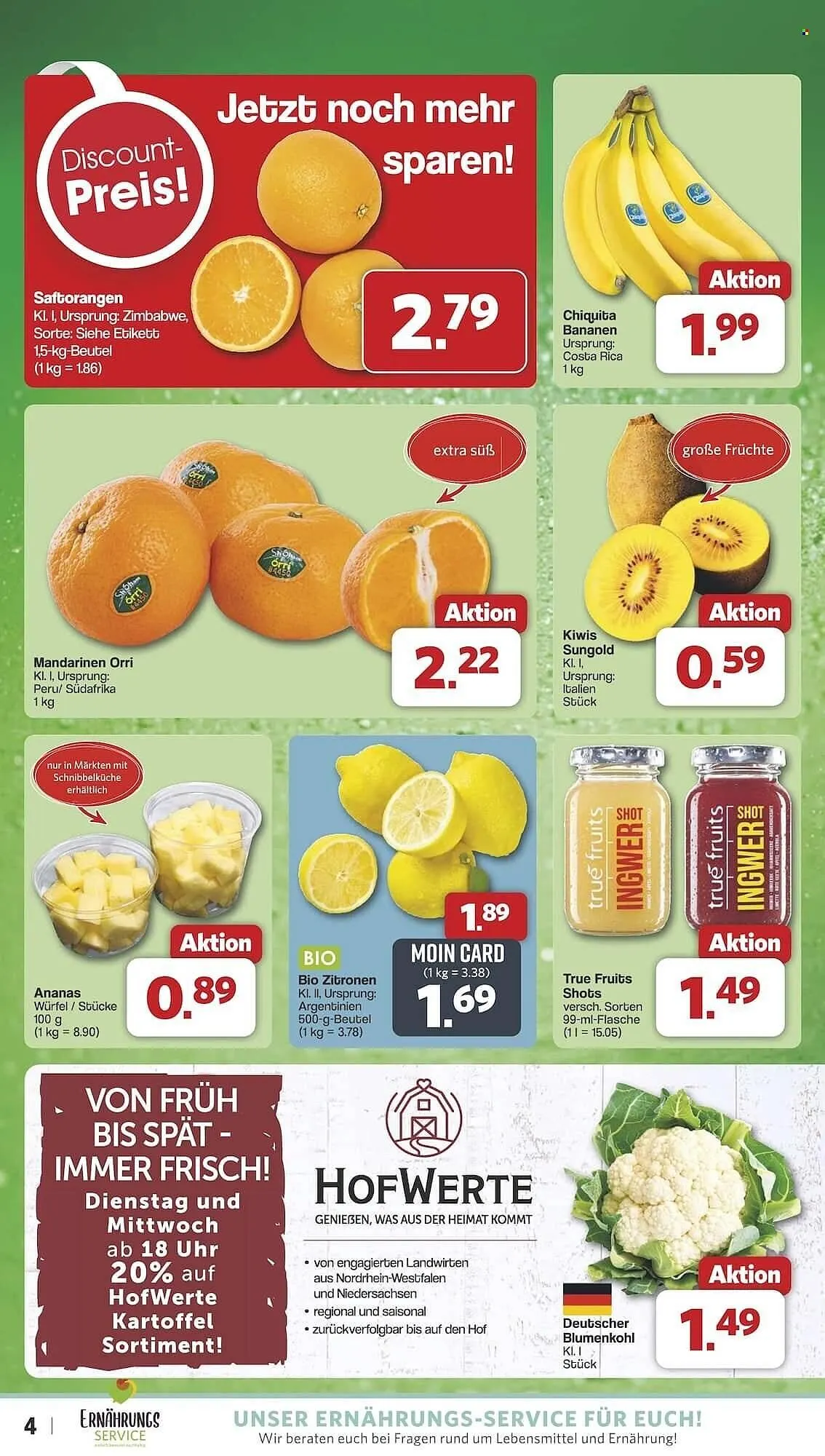 Famila Nord Ost Prospekt von 6. Oktober bis 11. Oktober 2025 - Prospekt seite 4