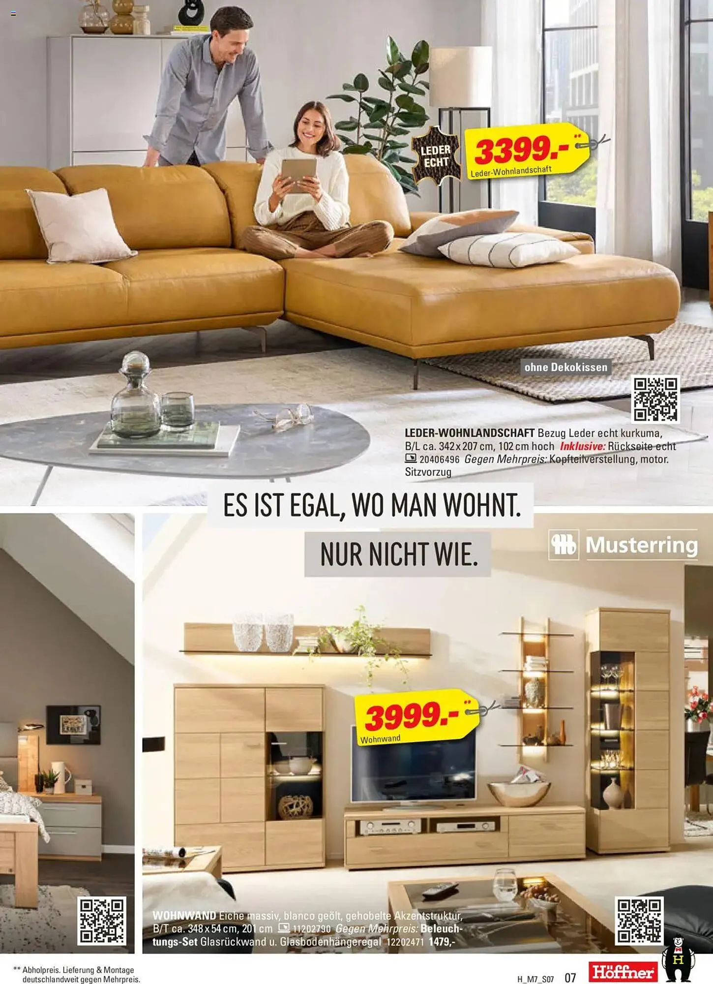 Höffner Prospekt von 15. Oktober bis 28. Oktober 2025 - Prospekt seite 7