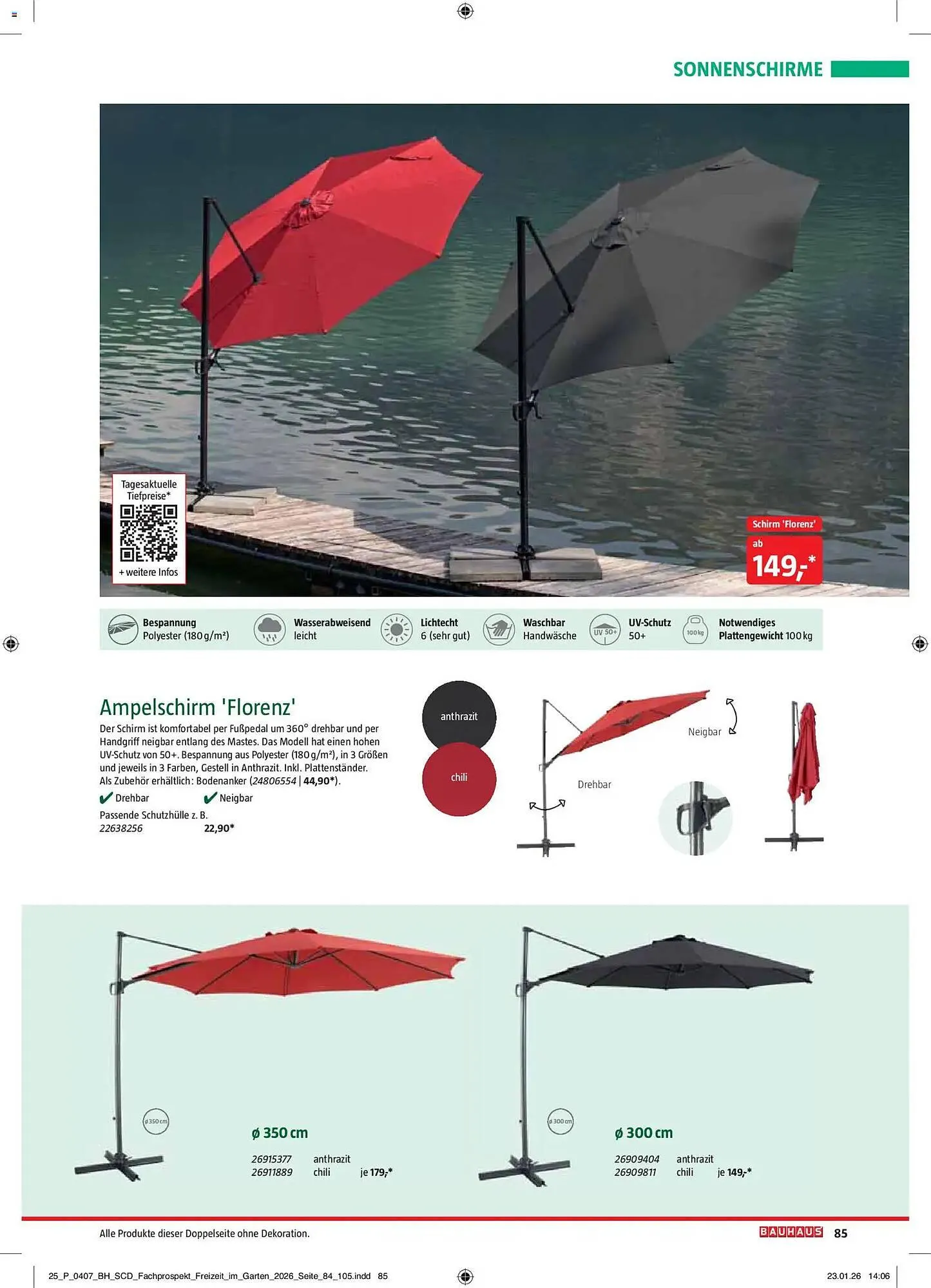 Bauhaus Prospekt von 2. März bis 30. Juni 2026 - Prospekt seite 85