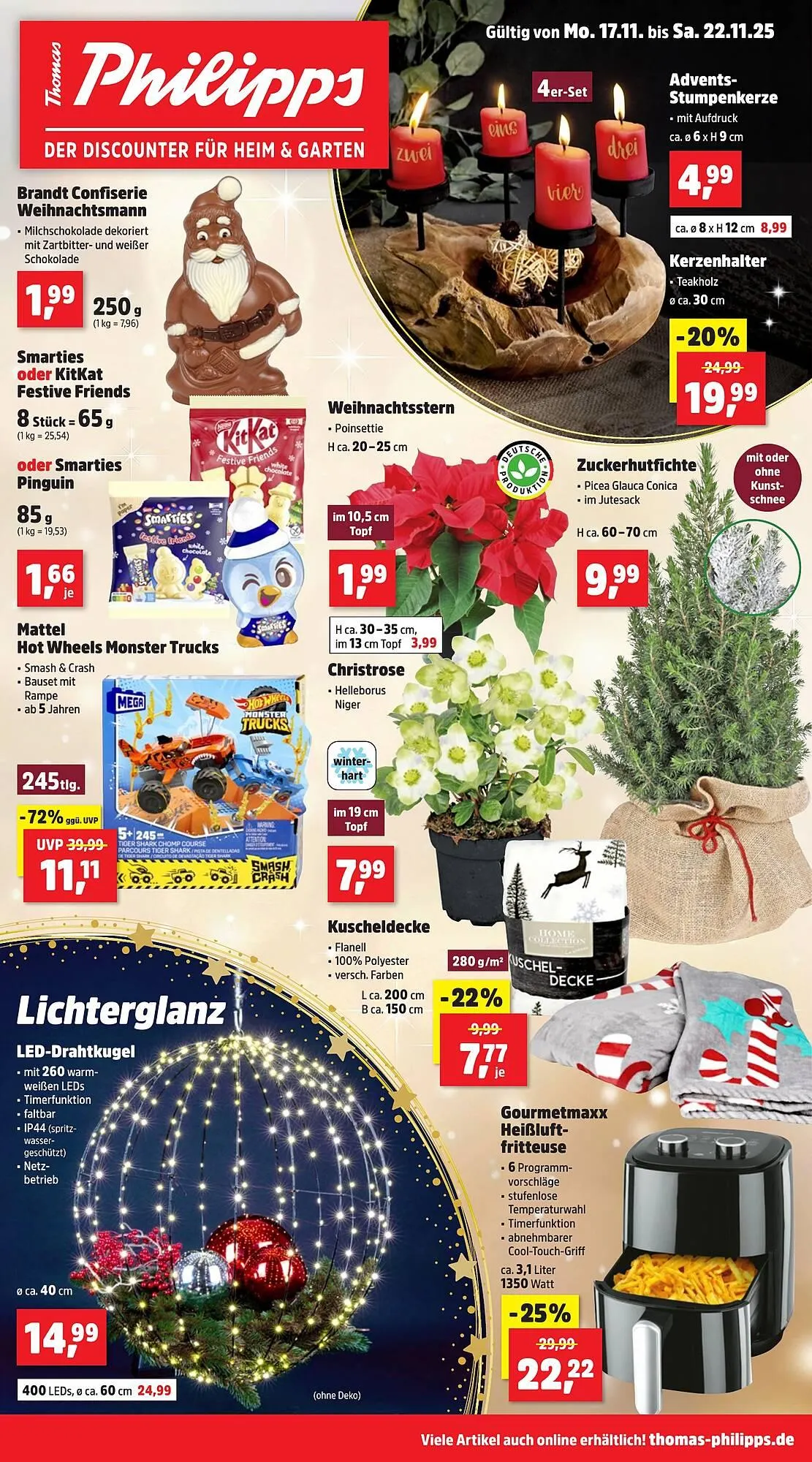 Thomas Philipps Prospekt von 17. November bis 22. November 2025 - Prospekt seite 1