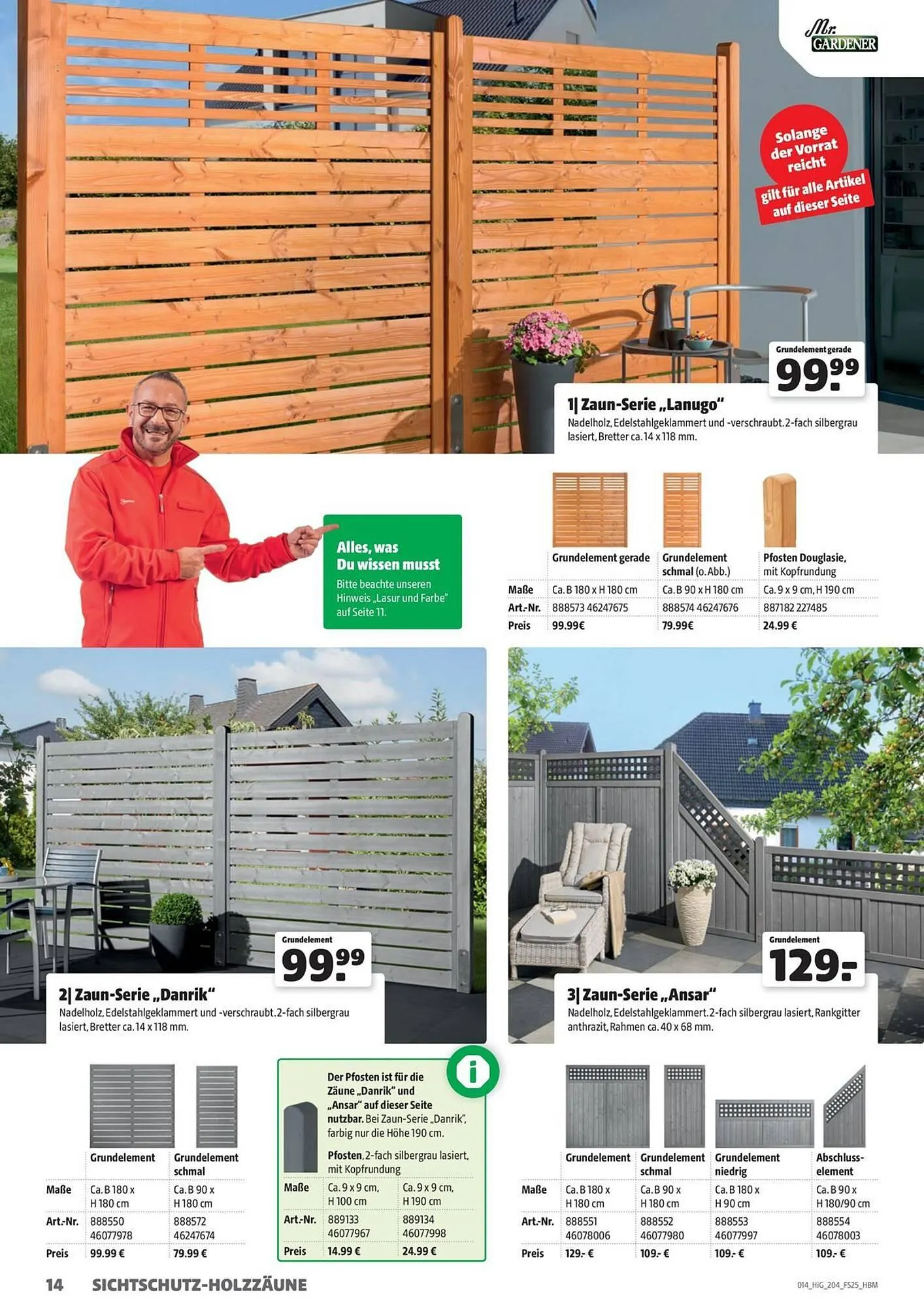 Hagebau Prospekt von 19. September bis 31. Dezember 2025 - Prospekt seite 14