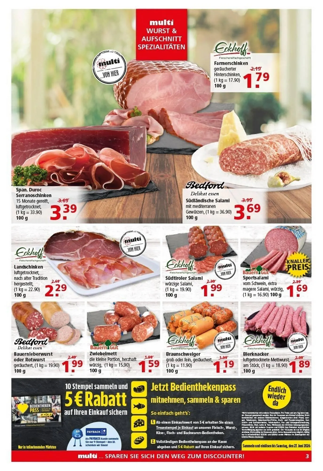 Multi Markt Prospekt von 13. April bis 18. April 2026 - Prospekt seite 3
