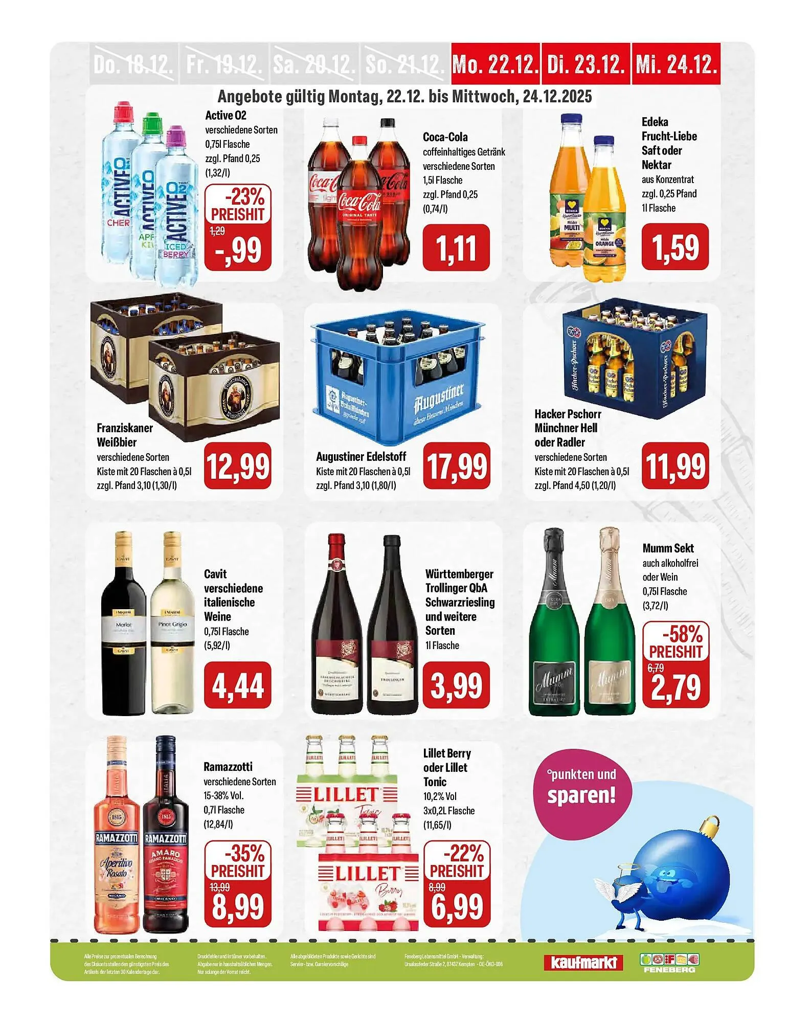 Feneberg Prospekt von 17. Dezember bis 20. Dezember 2025 - Prospekt seite 32