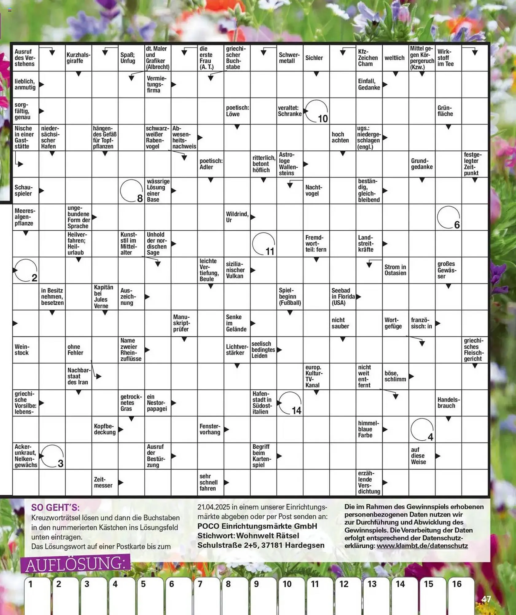 Poco Prospekt von 14. Februar bis 27. April 2025 - Prospekt seite 47