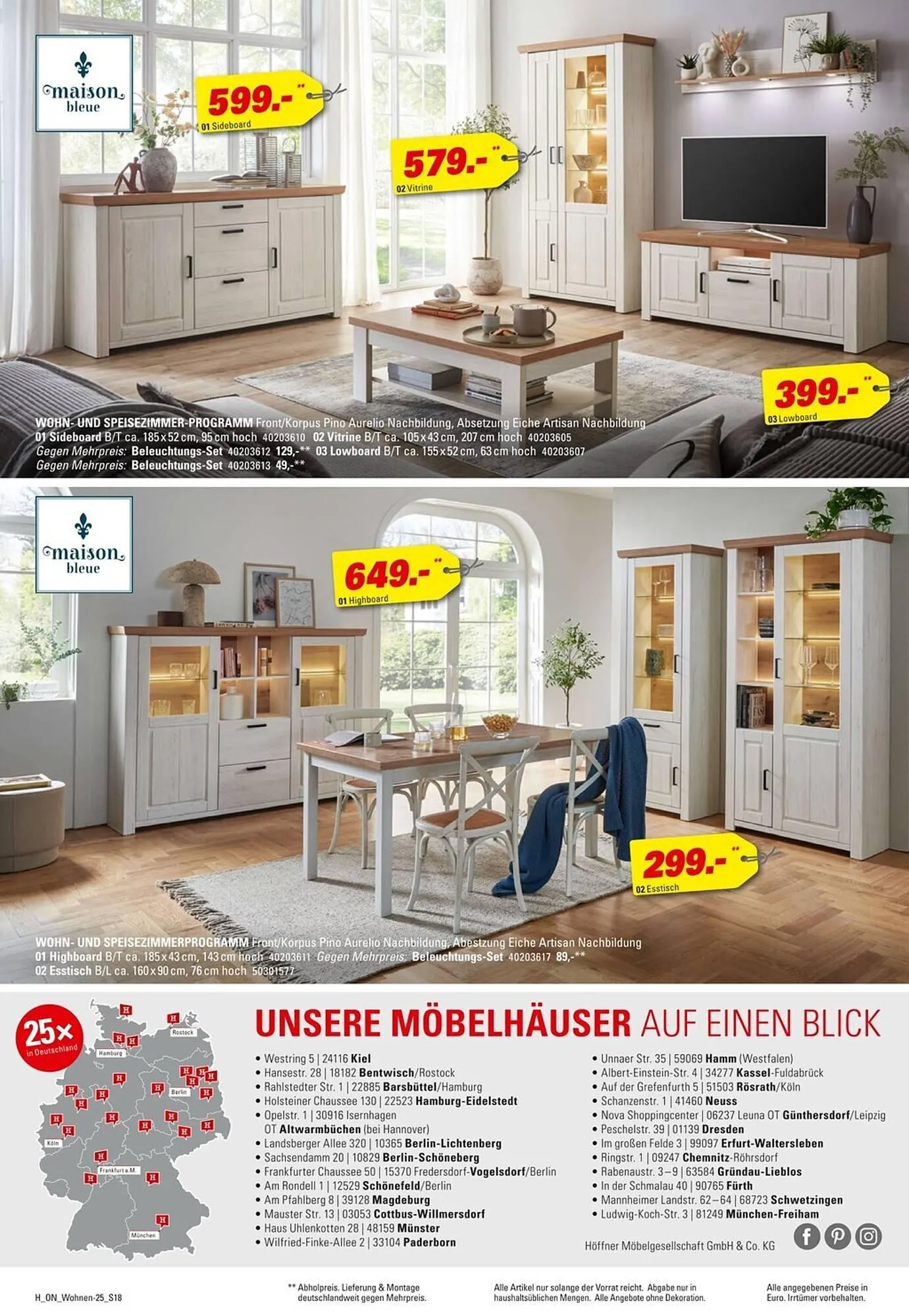 Höffner Prospekt von 13. August bis 9. September 2025 - Prospekt seite 18