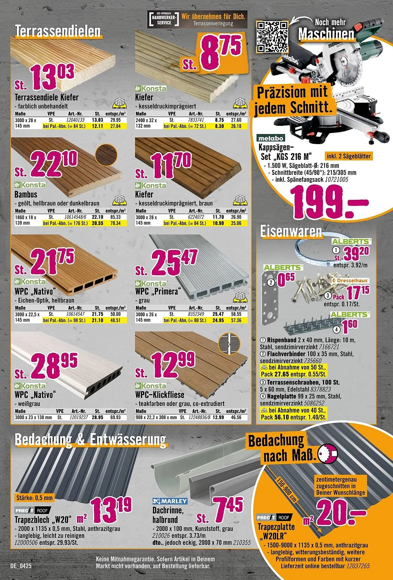 Hornbach Prospekt von 9. April bis 6. Mai 2025 - Prospekt seite 13