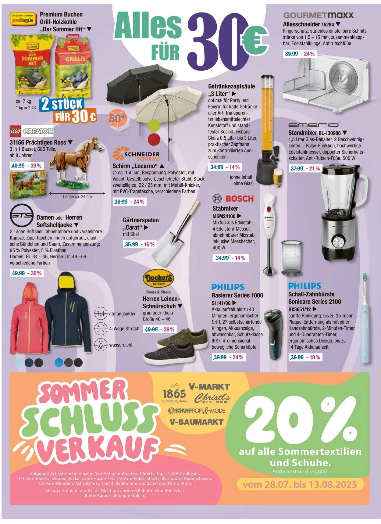 V-Markt Aktueller Prospekt von 7. August bis 13. August 2025 - Prospekt seite 16