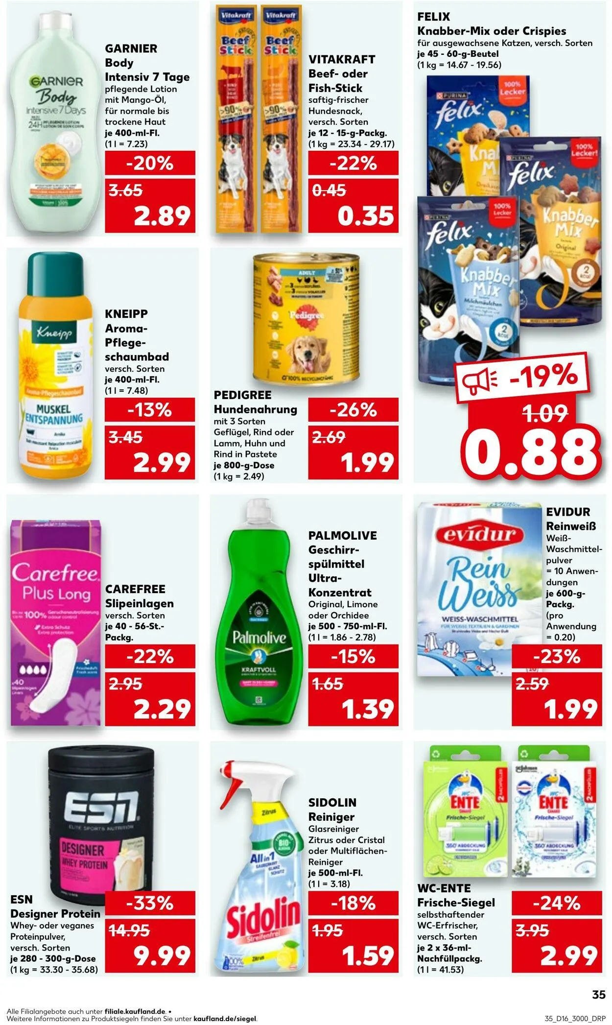 Kaufland - Bergen von 17. April bis 23. April 2025 - Prospekt seite 35