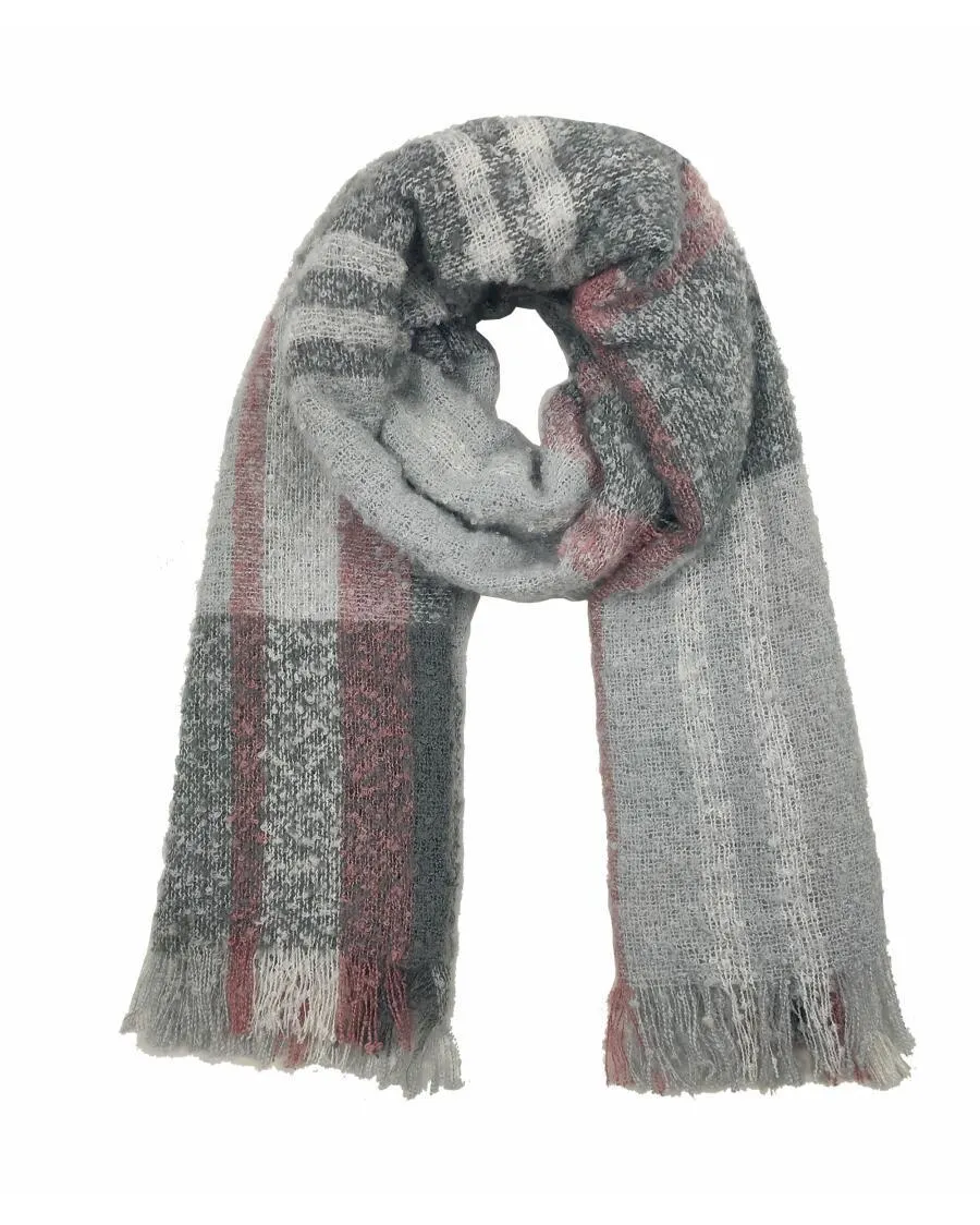 Schal mit grober Struktur