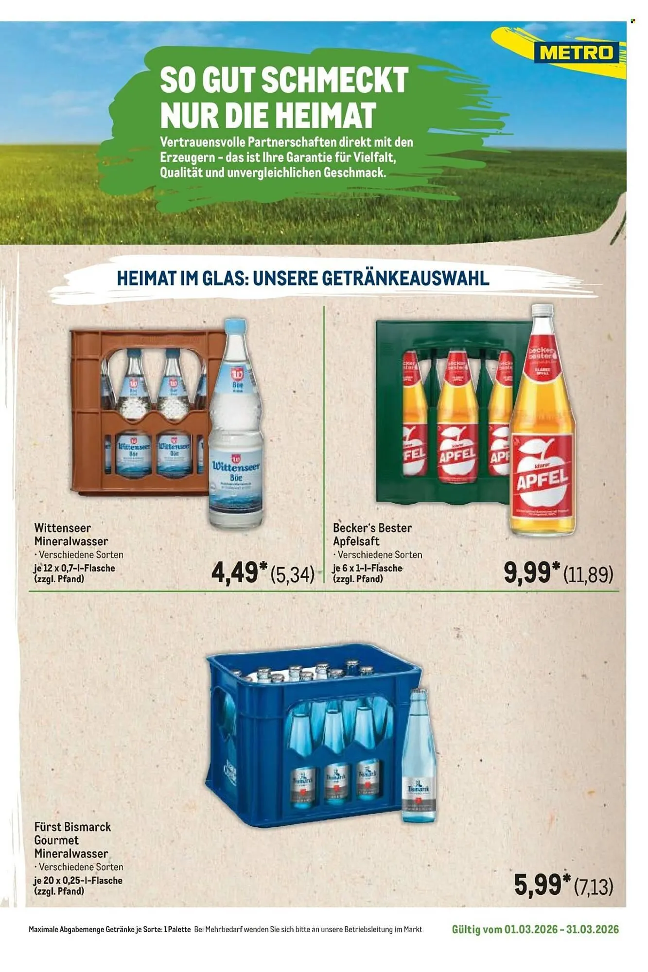 METRO Prospekt von 1. März bis 31. März 2026 - Prospekt seite 31