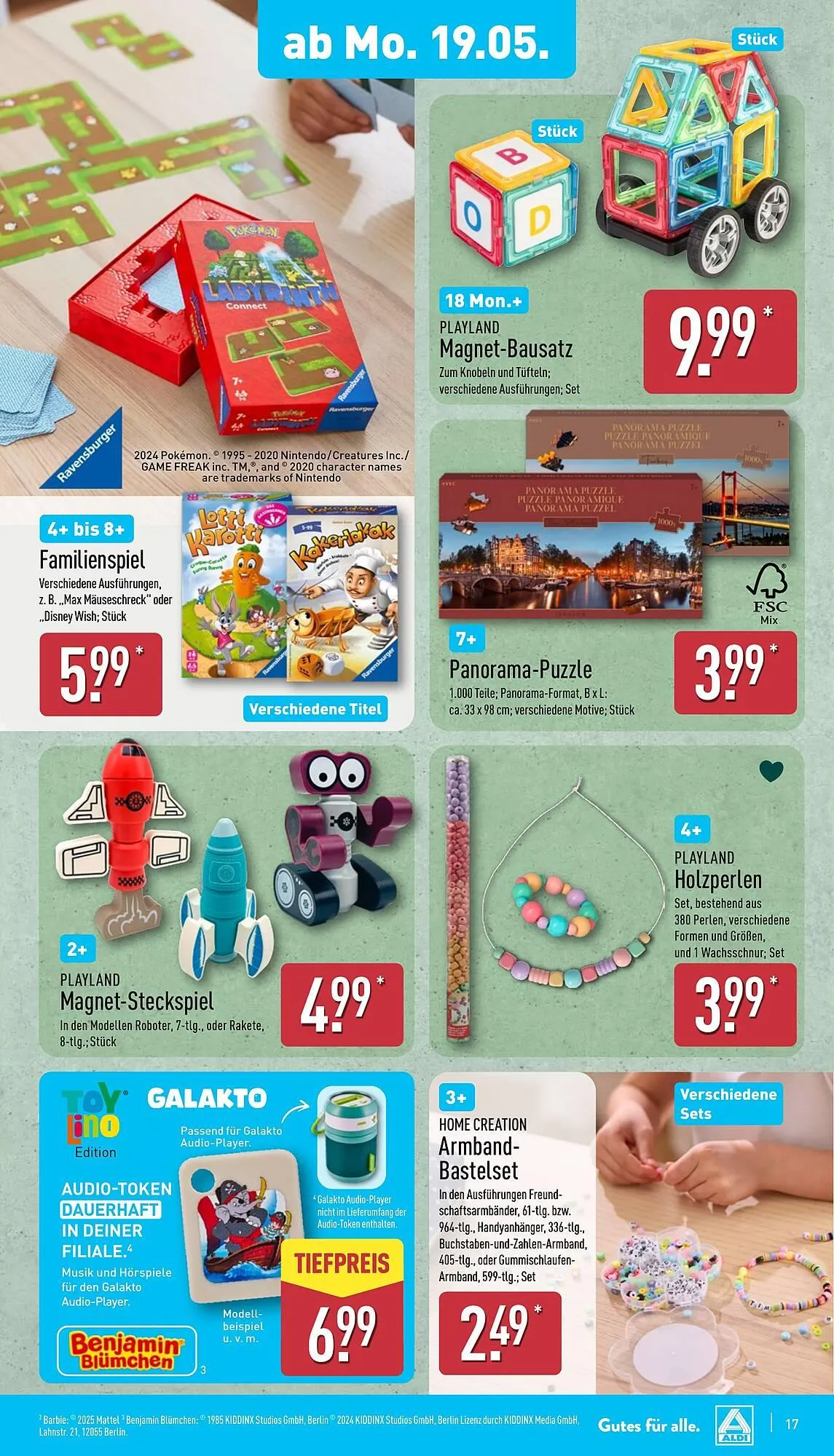 Aldi Nord Prospekt von 19. Mai bis 25. Mai 2025 - Prospekt seite 21