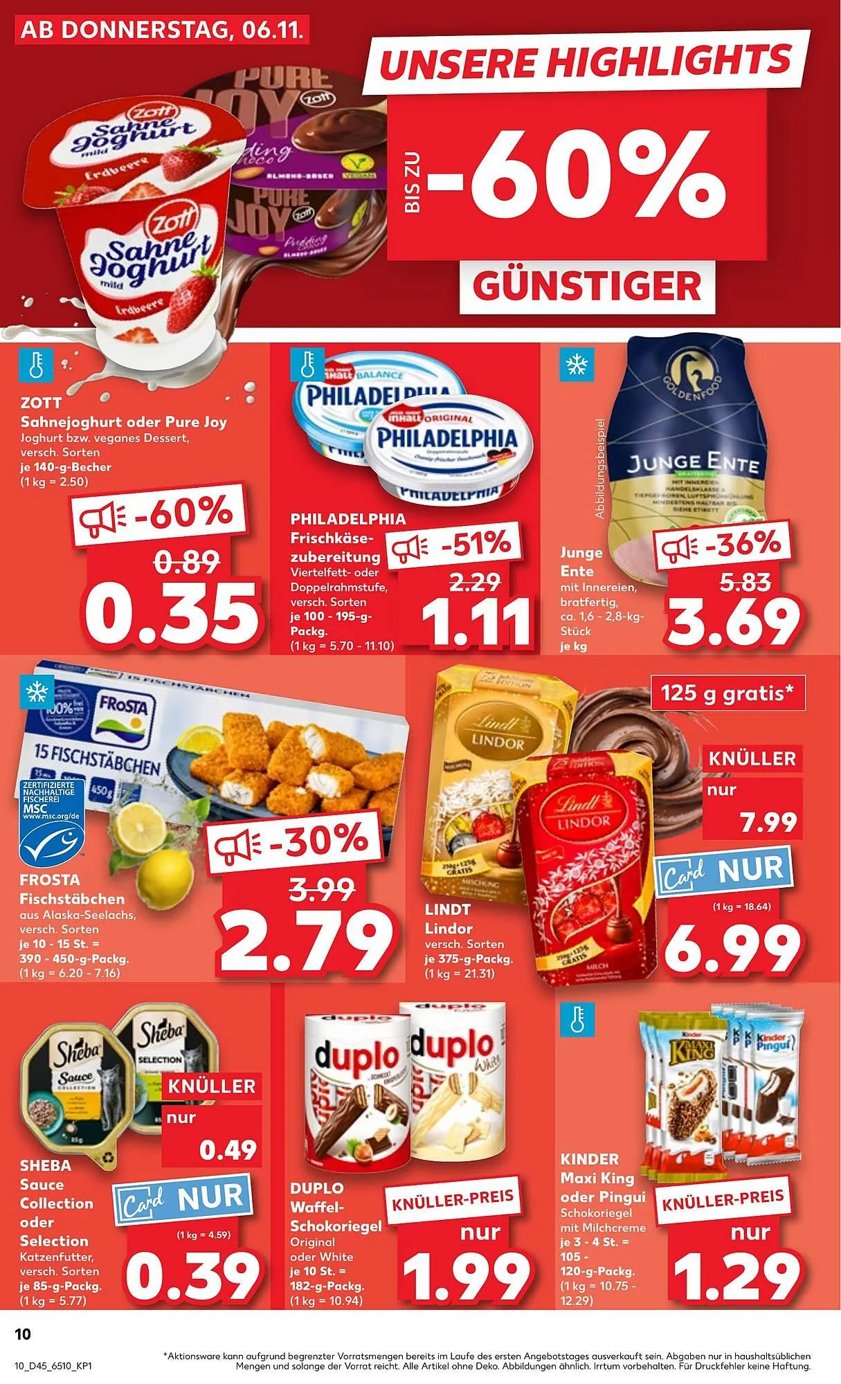 Kaufland Prospekt von 6. November bis 12. November 2025 - Prospekt seite 10