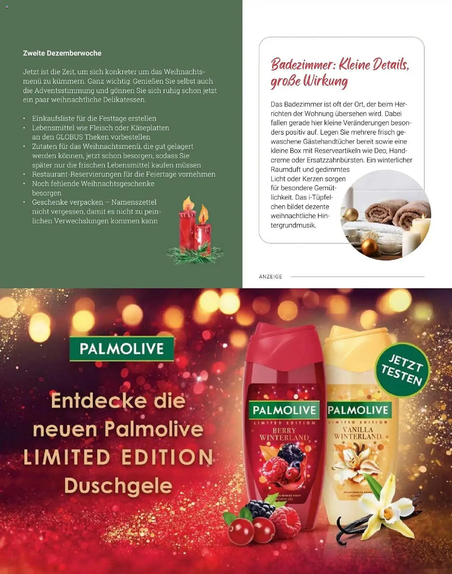 Globus Mio Magazin von 1. Dezember bis 31. Dezember 2025 - Prospekt seite 23